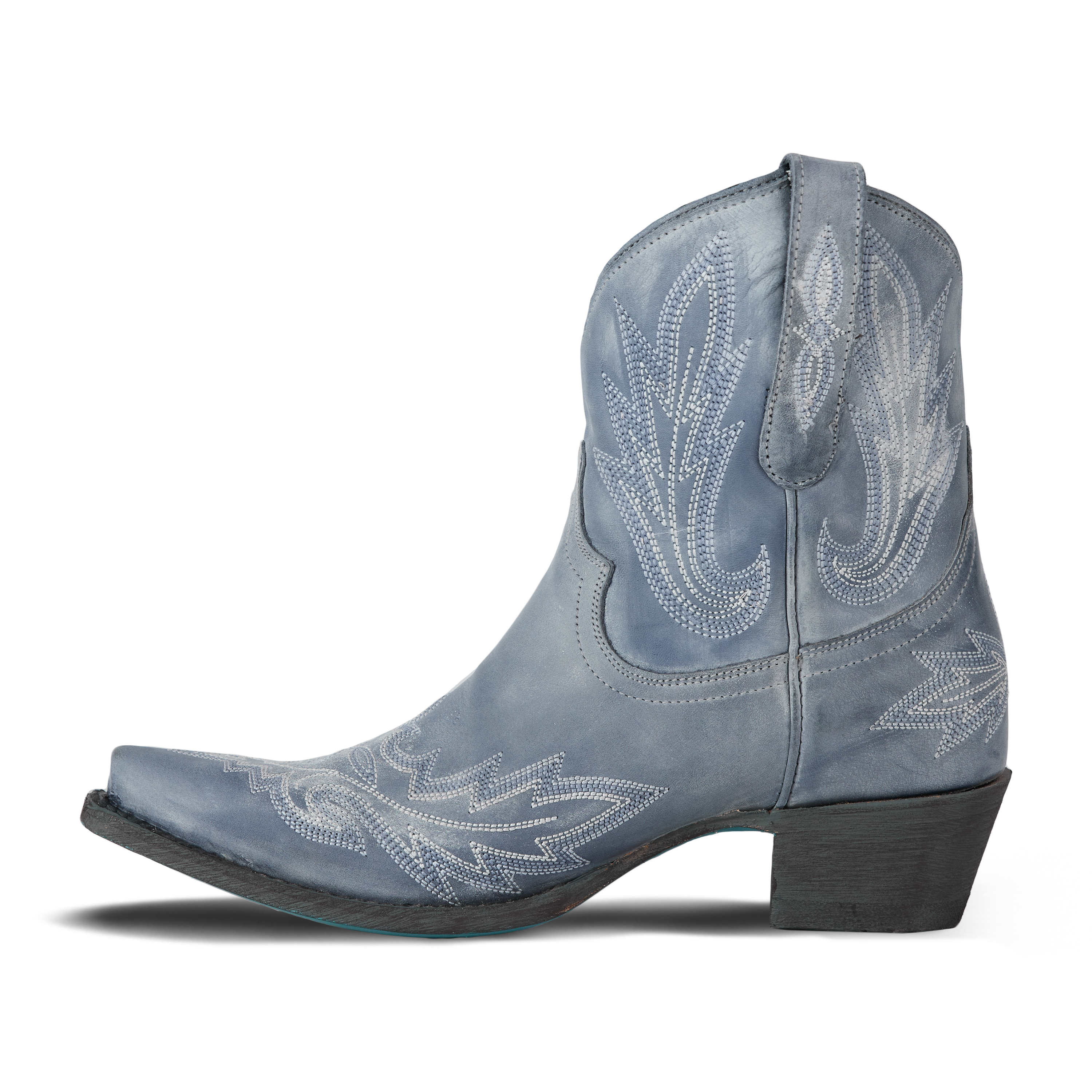 Lane Lexington Bootie - Washed Denim