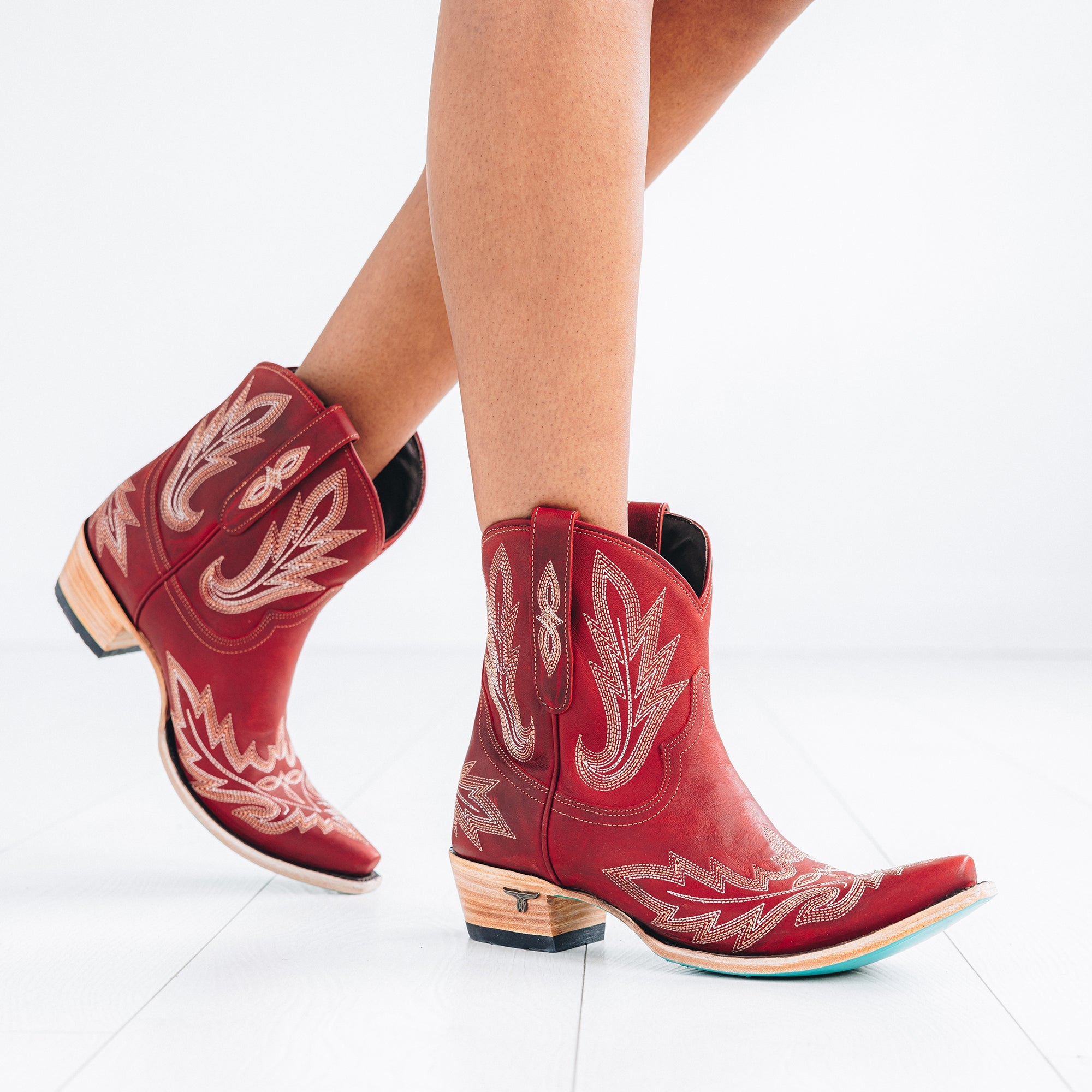 Lane Lexington Bootie - Smoldering Ruby