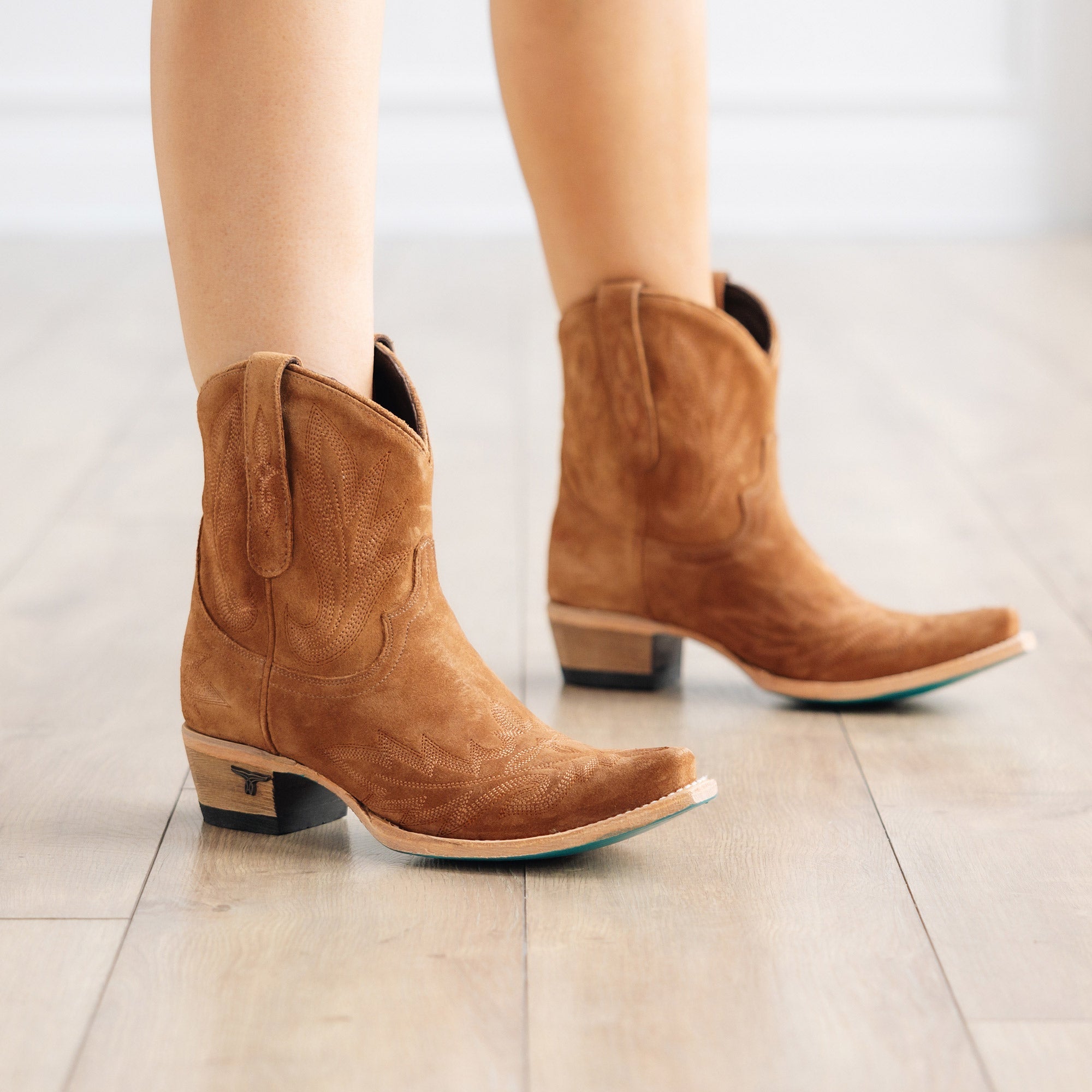 Lane Lexington Bootie - Toffee Suede