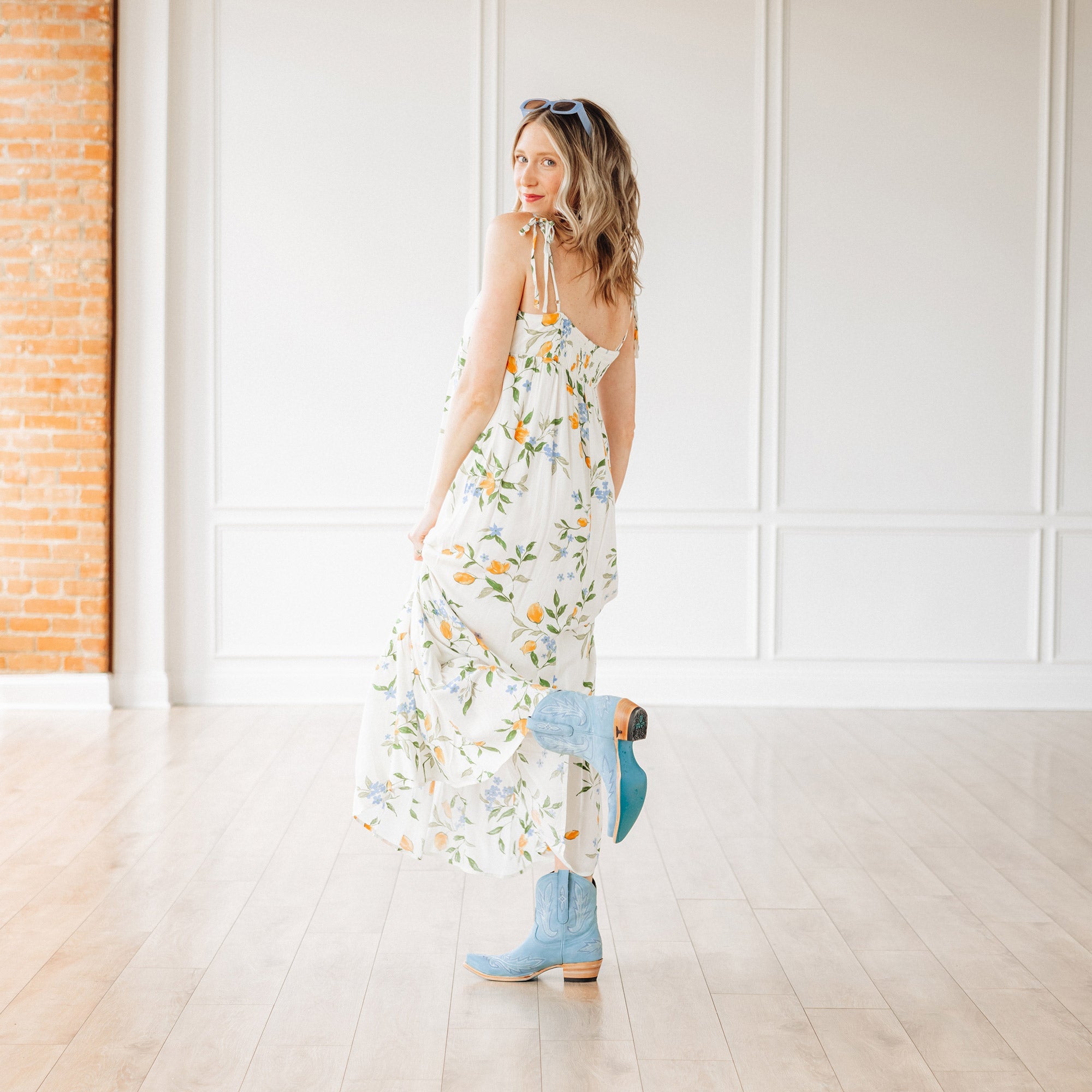 Lane Lexington Bootie - Powder Blue