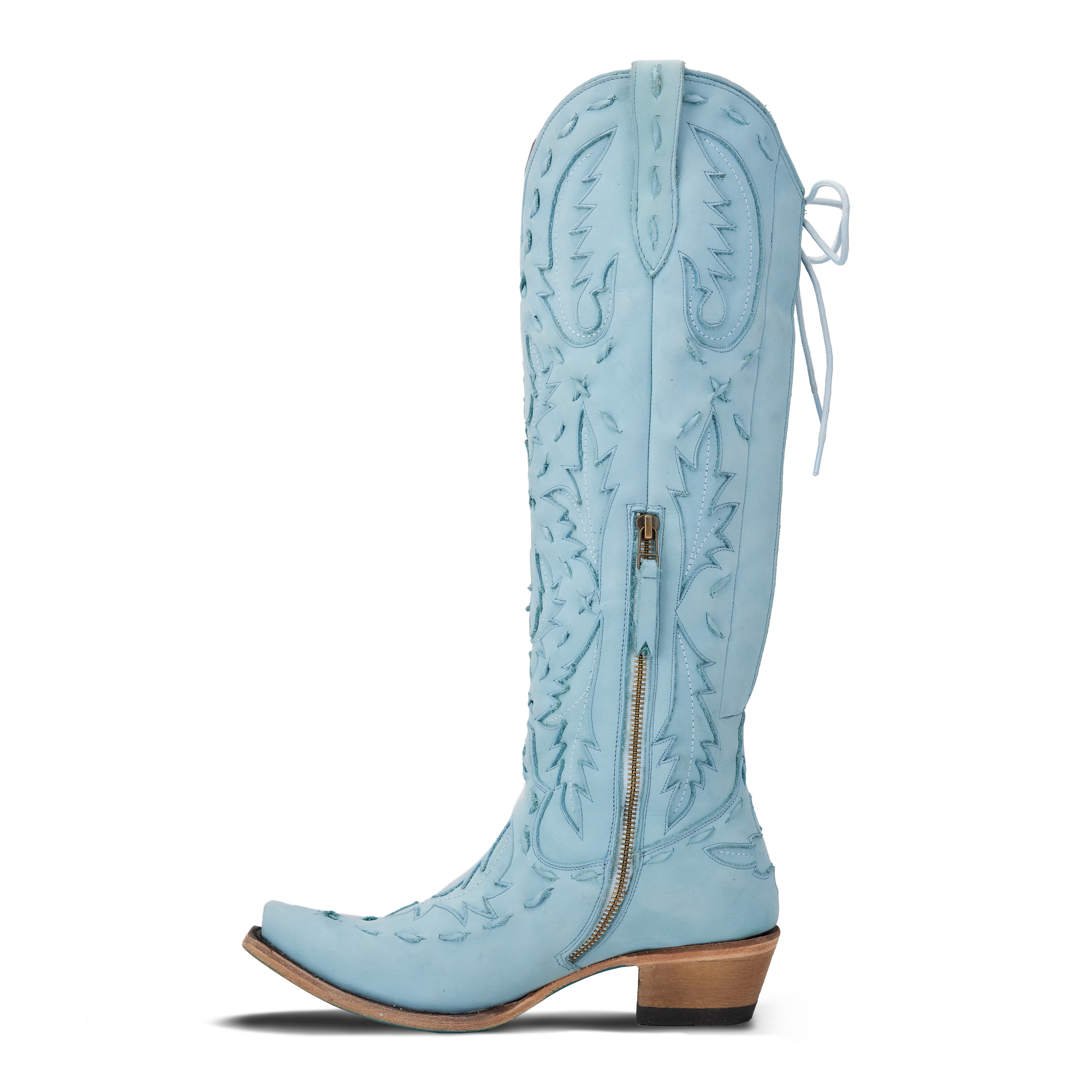 Lane Reverie Knee High Corset - Powder Blue