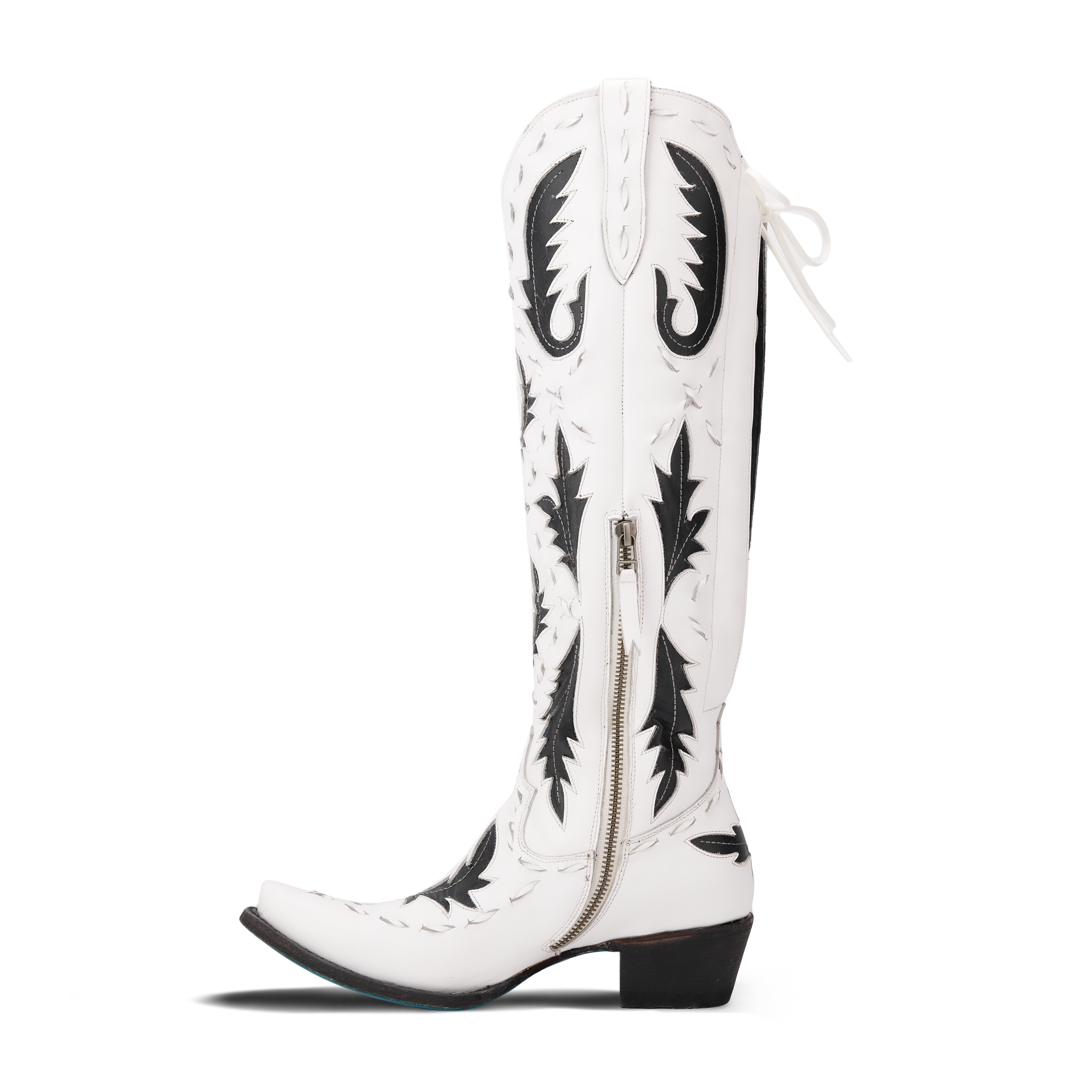 Reverie Knee High Corset - Newsprint