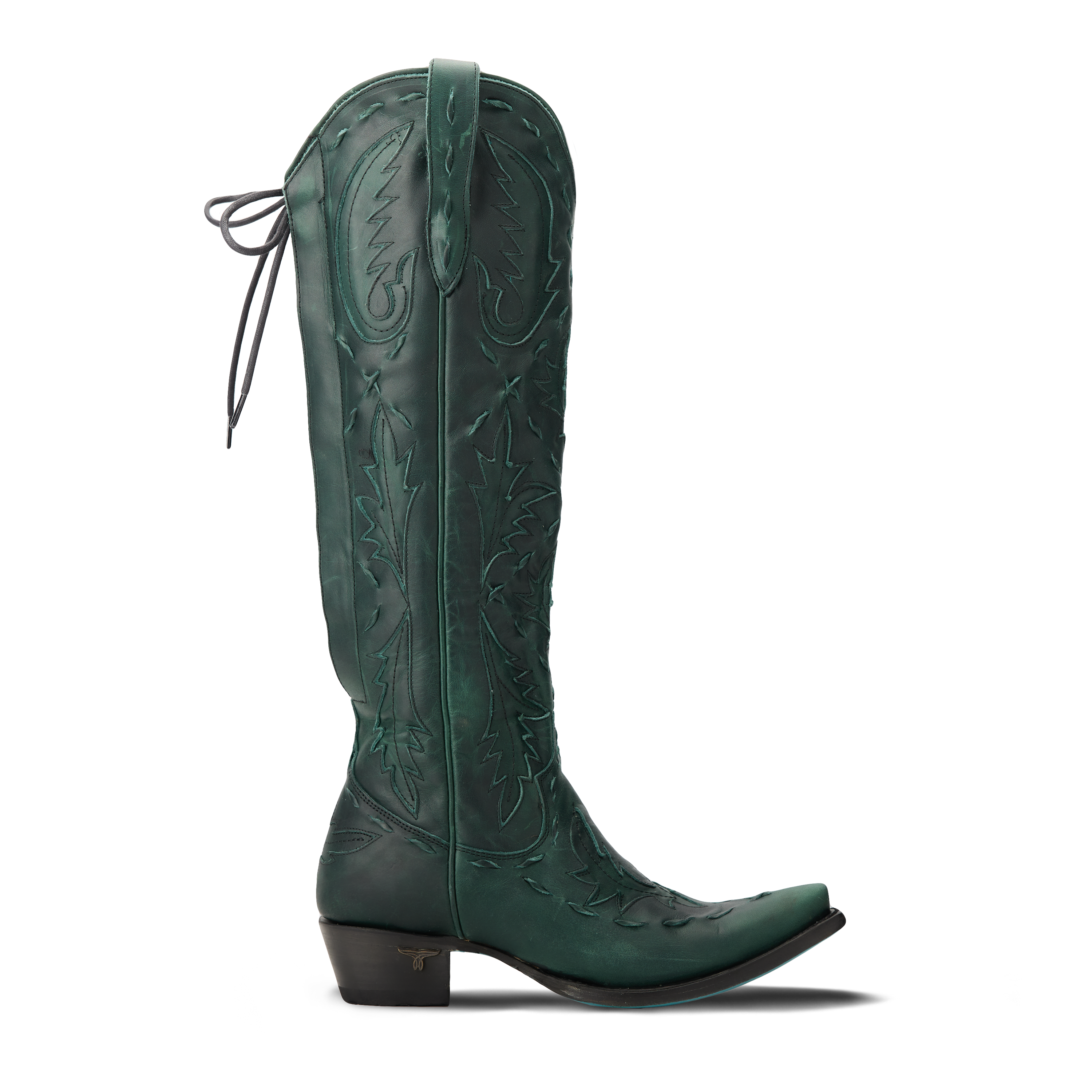 Lane Reverie Knee High Corset - Emerald Green