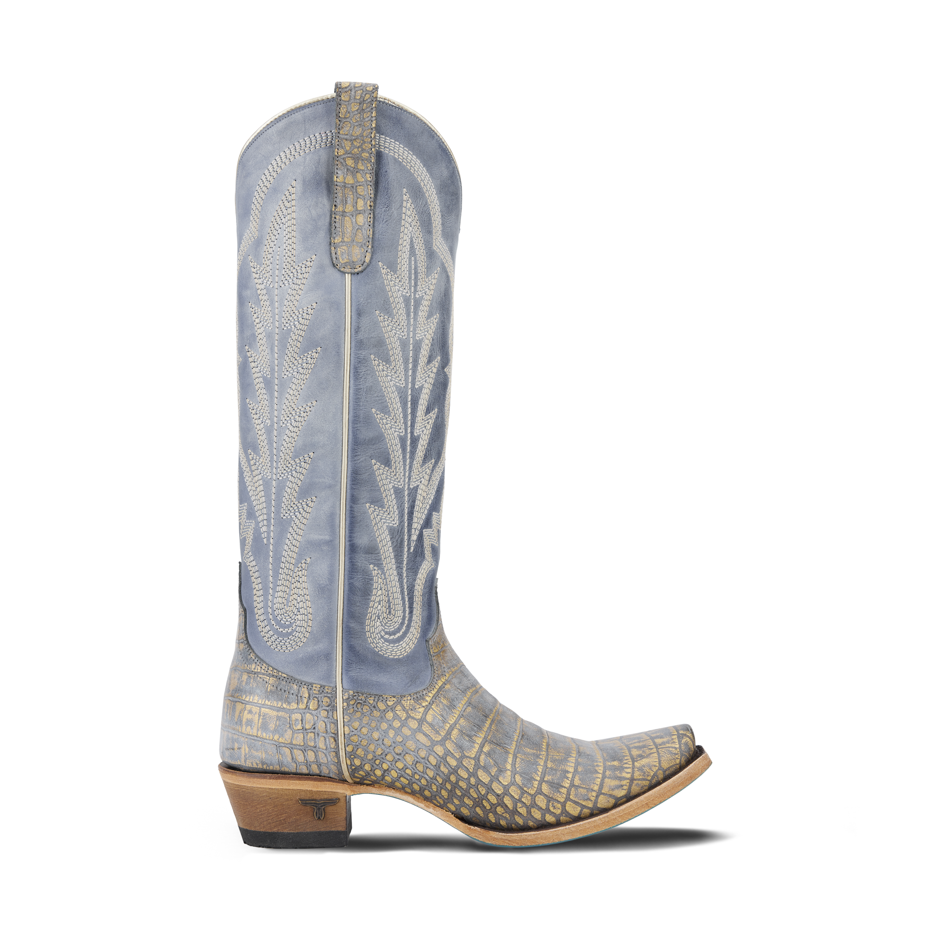 Lane Skylight Boot - Gilded Denim