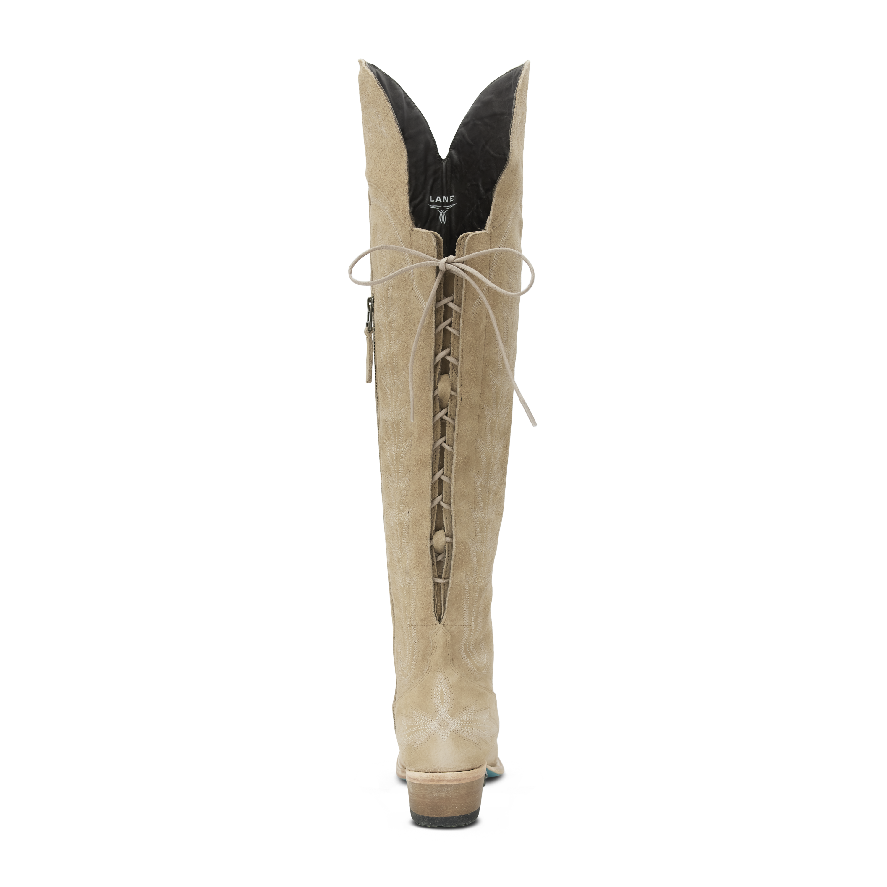 Lane Lexington OTK Corset - Latte Suede