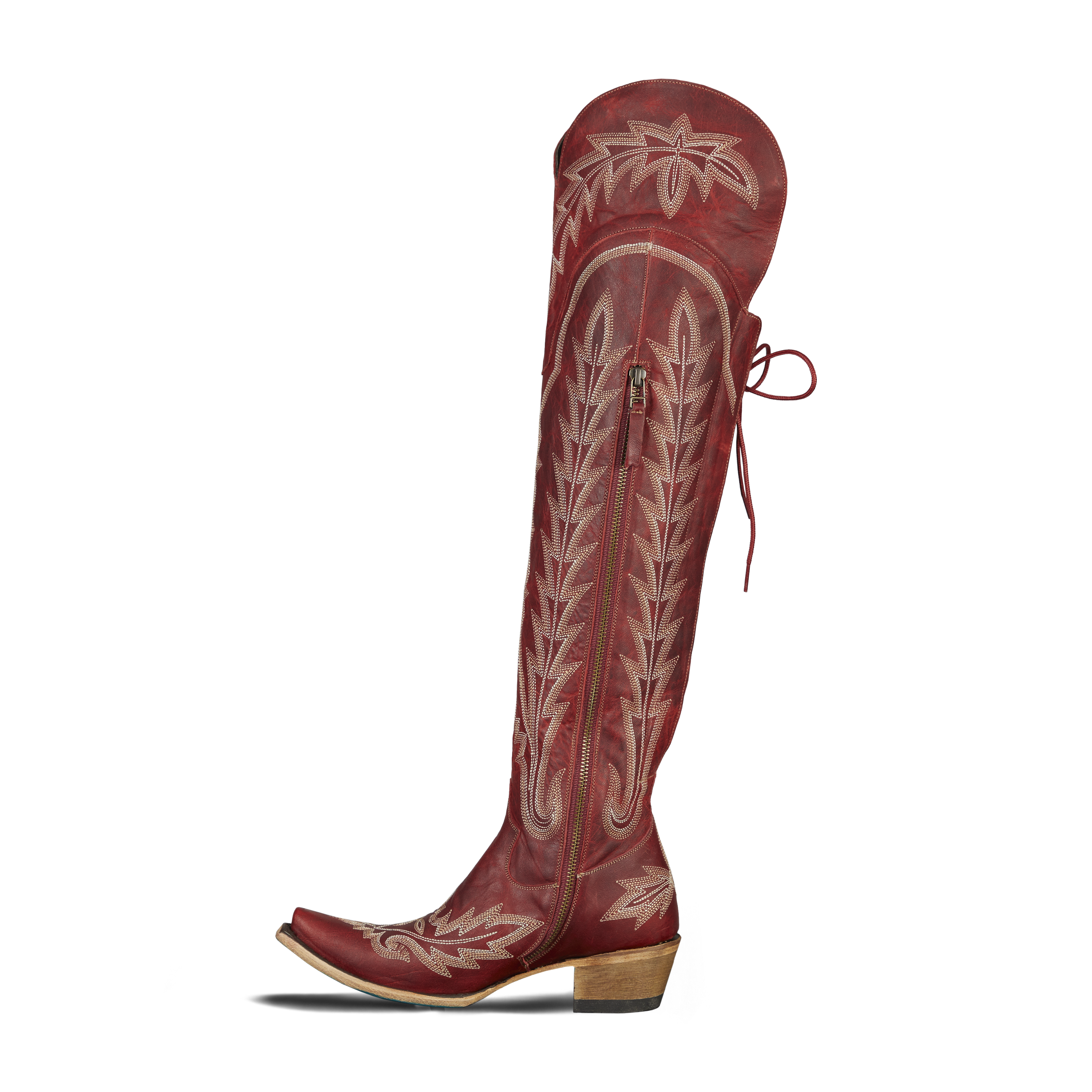 Lane Lexington OTK Corset - Smoldering Ruby