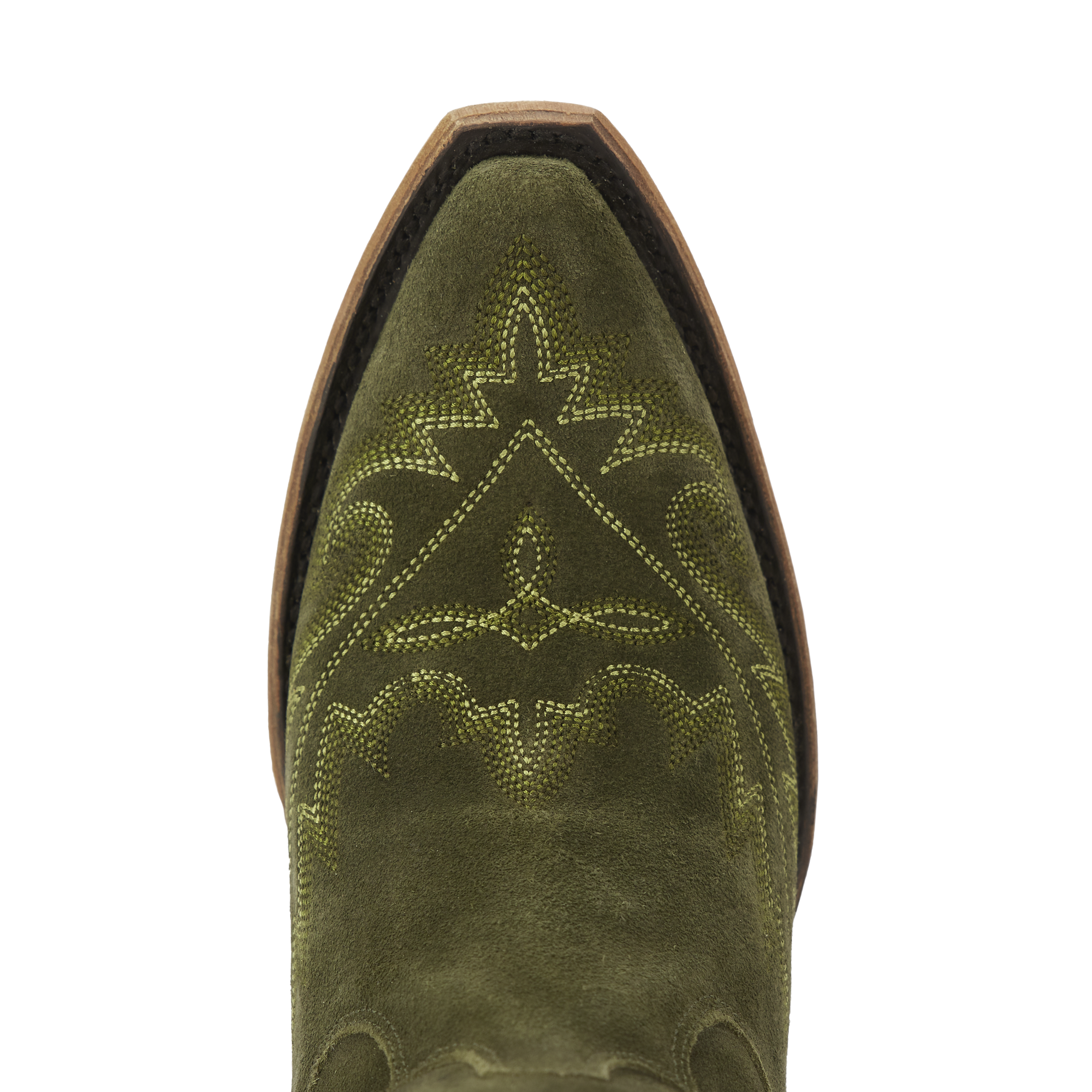 Lane Lexington OTK Corset - Olive Suede
