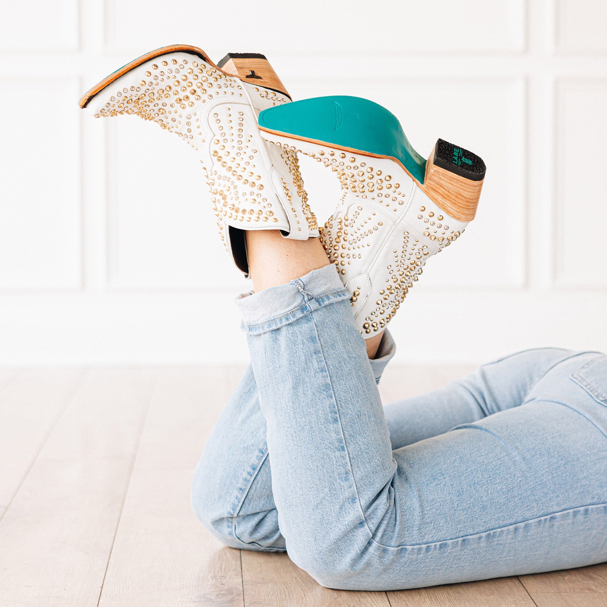 Lane Dolly Bootie - Matte White