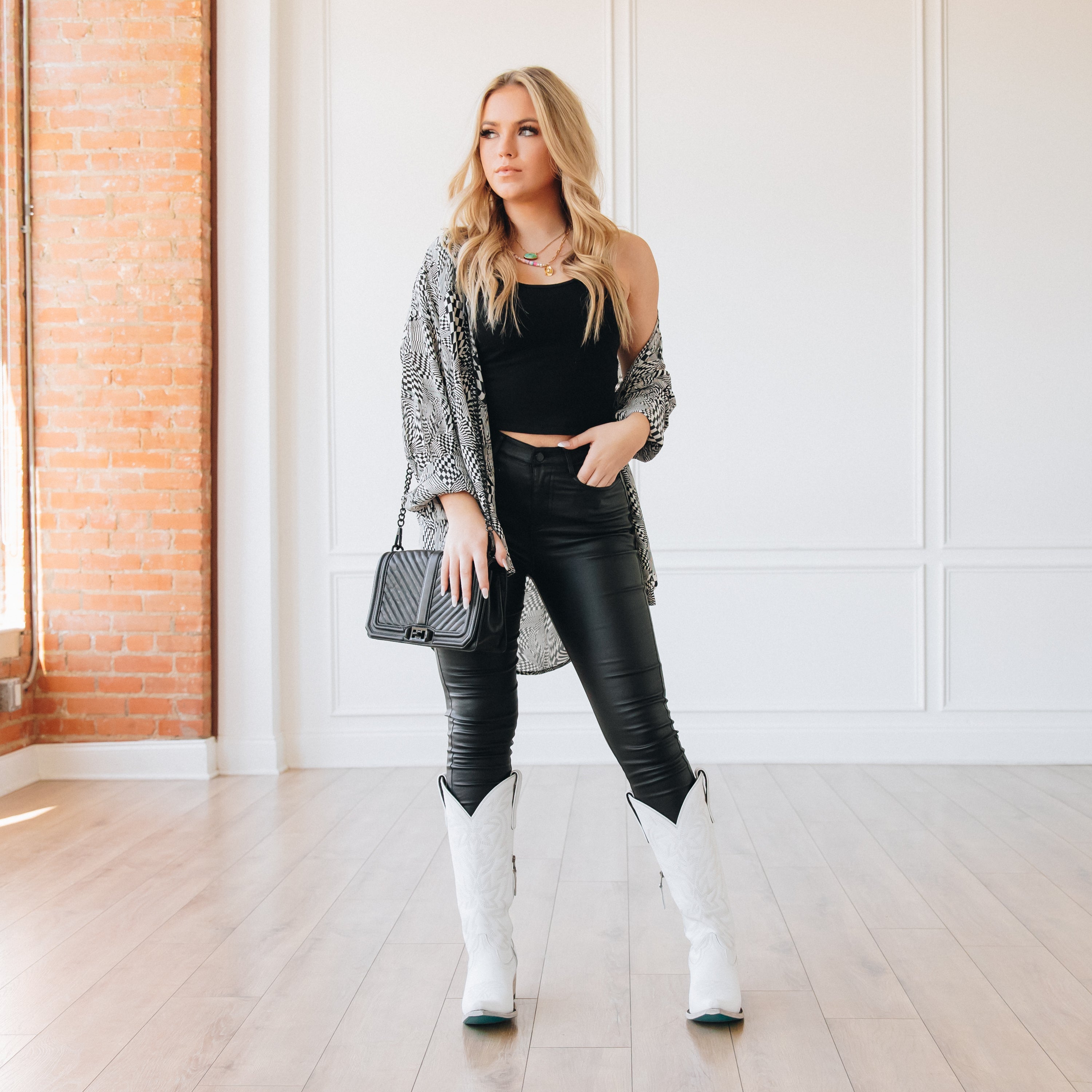 Lane Smokeshow Boot - Matte White