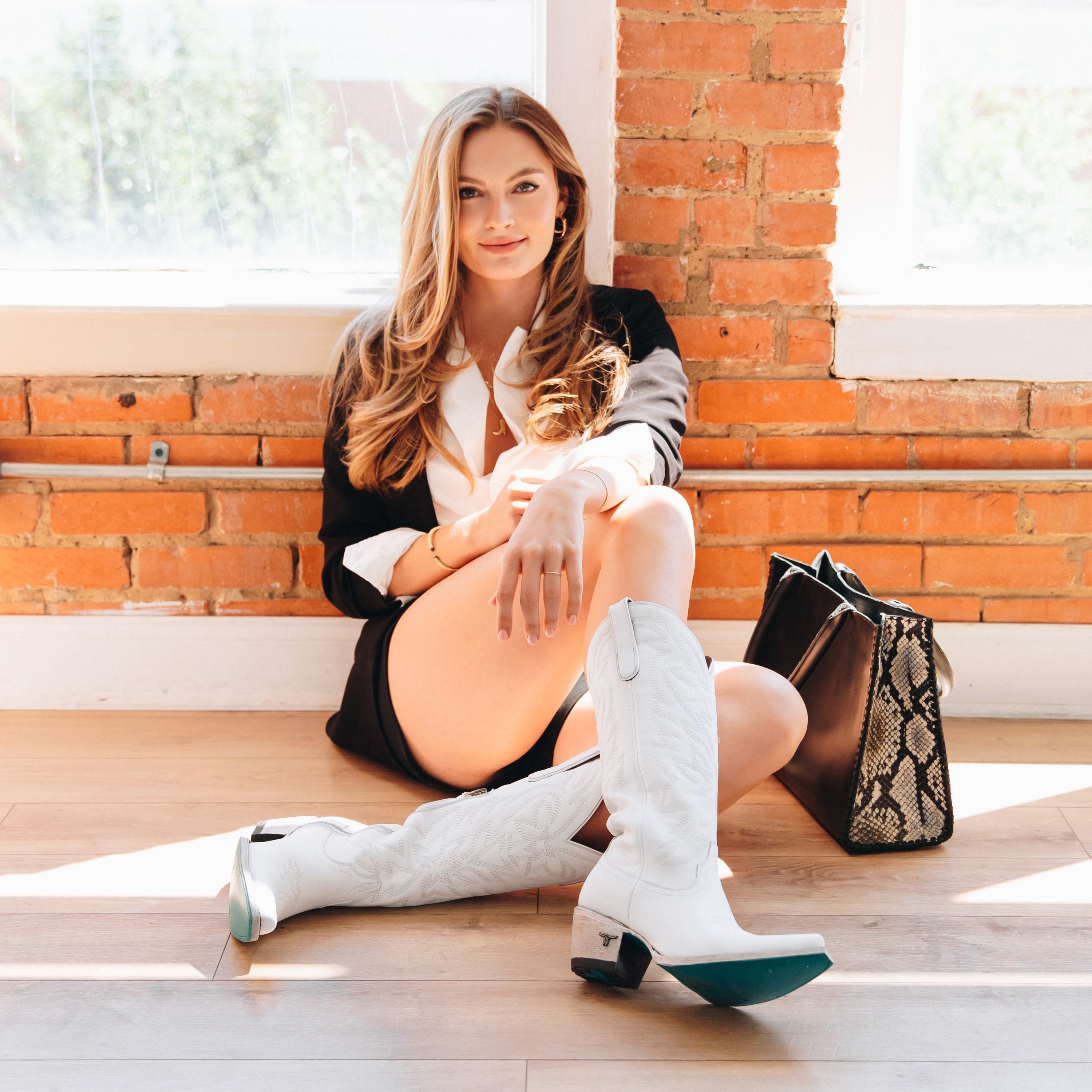 Lane Smokeshow Boot - Matte White