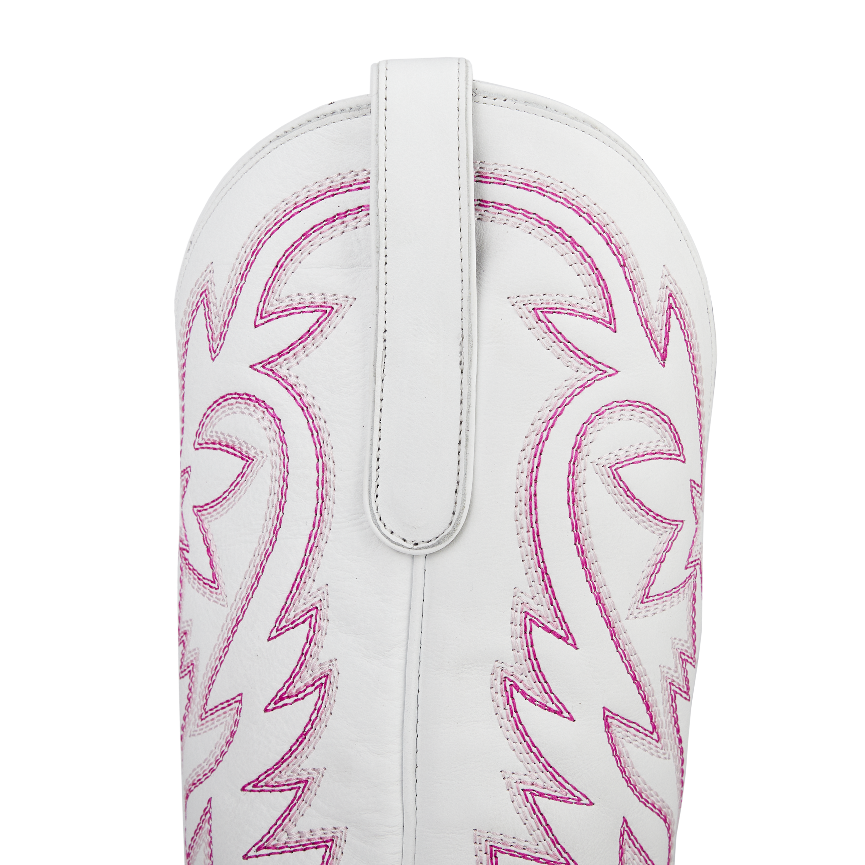 Lane Smokeshow Boot - Matte White and Neon Pink