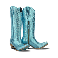 Lane Smokeshow Boot - Turquoise Metallic