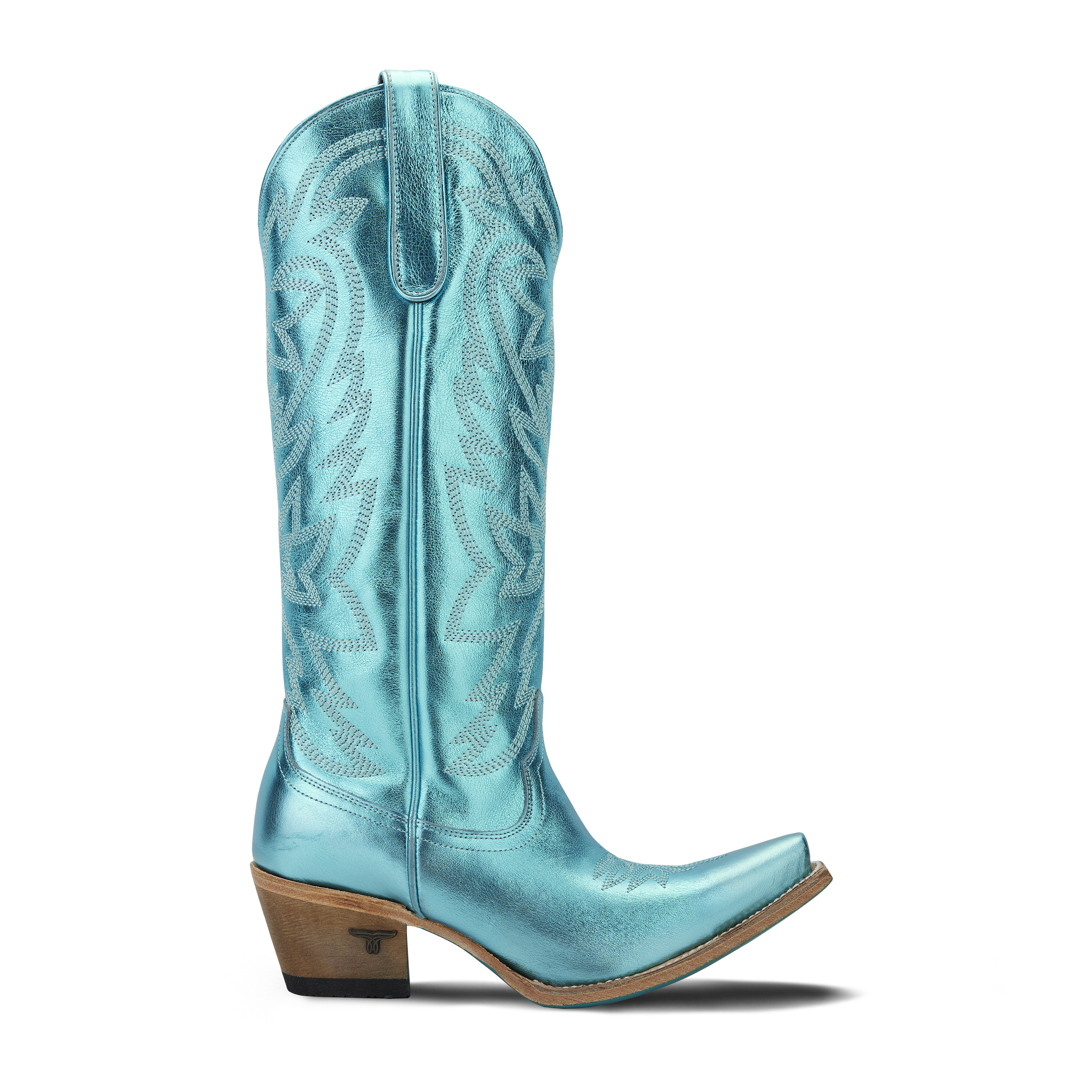 Lane Smokeshow Boot - Turquoise Metallic
