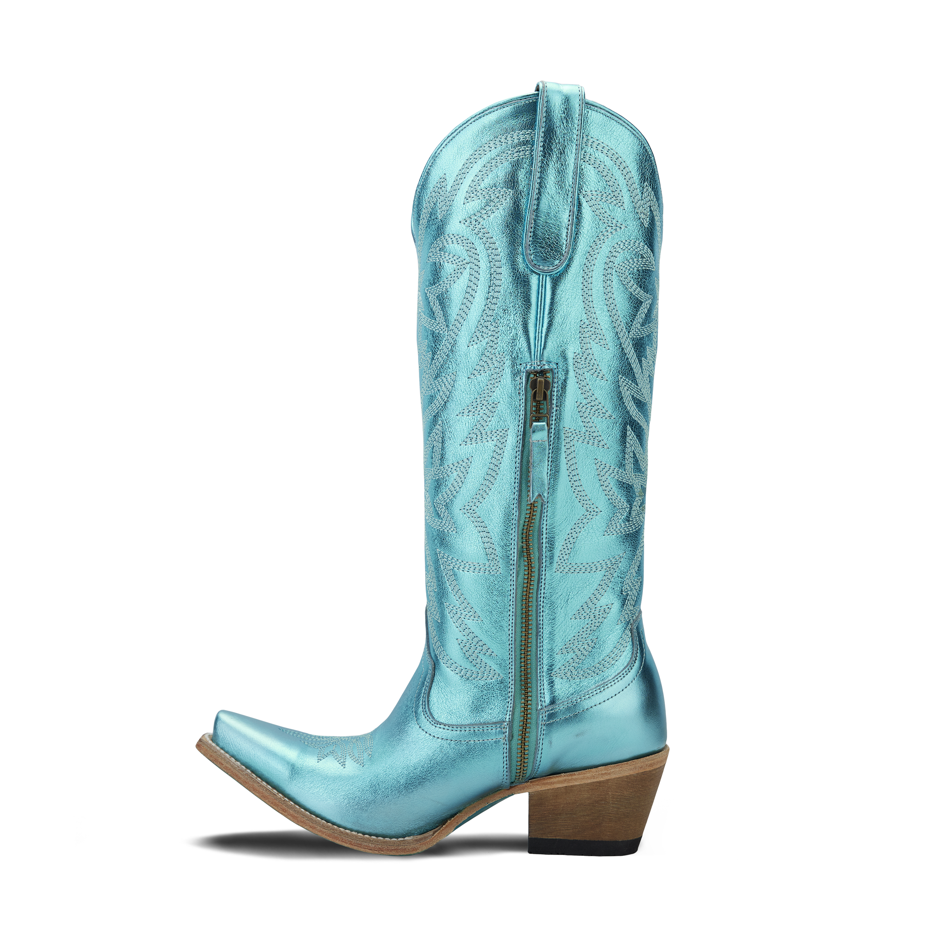 Lane Smokeshow Boot - Turquoise Metallic