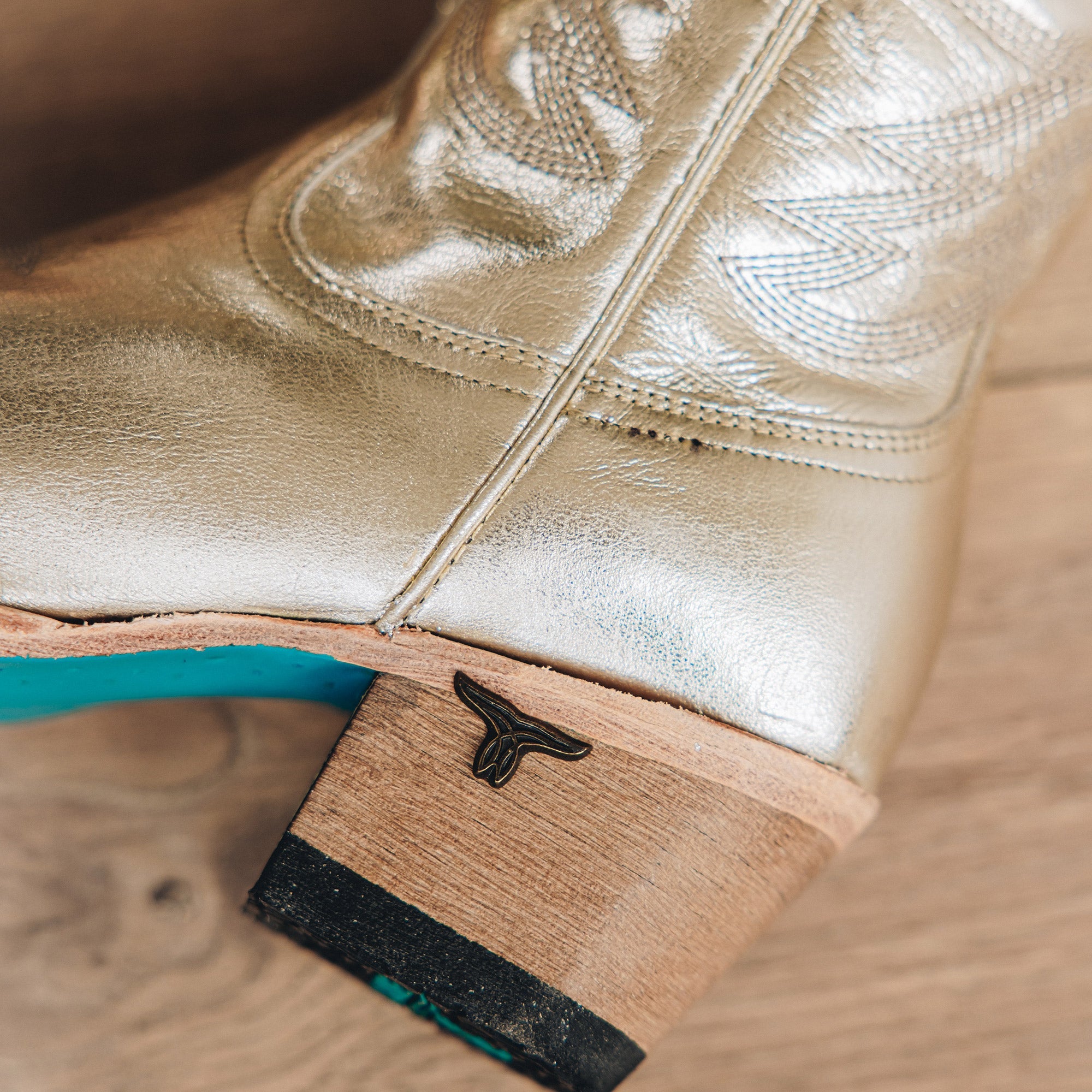 Lane Smokeshow Boot - Champagne Metallic