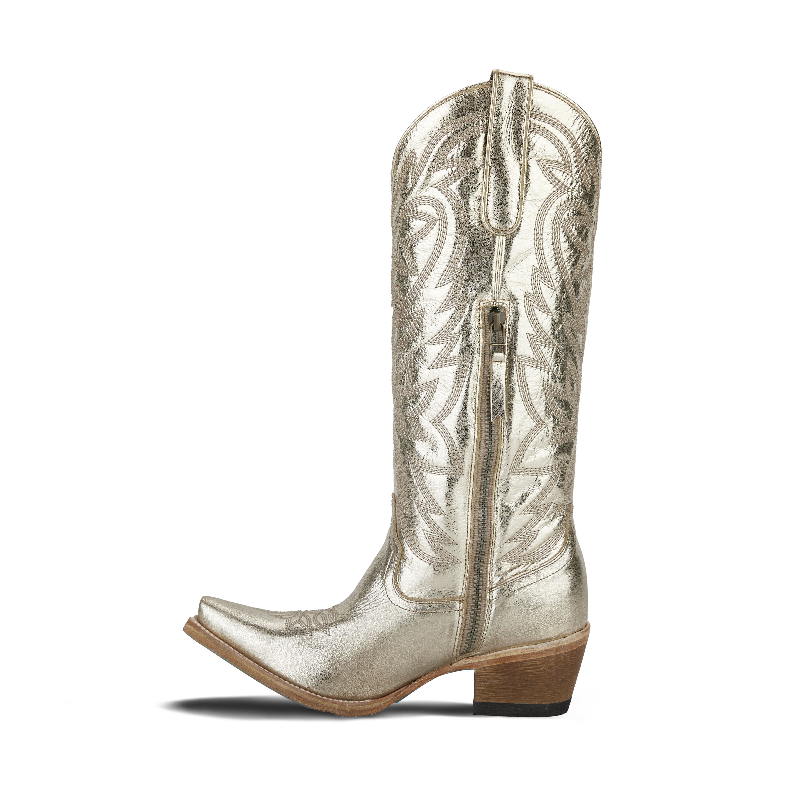 Lane Smokeshow Boot - Champagne Metallic