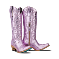 Lane Smokeshow Boot - Lavender Metallic