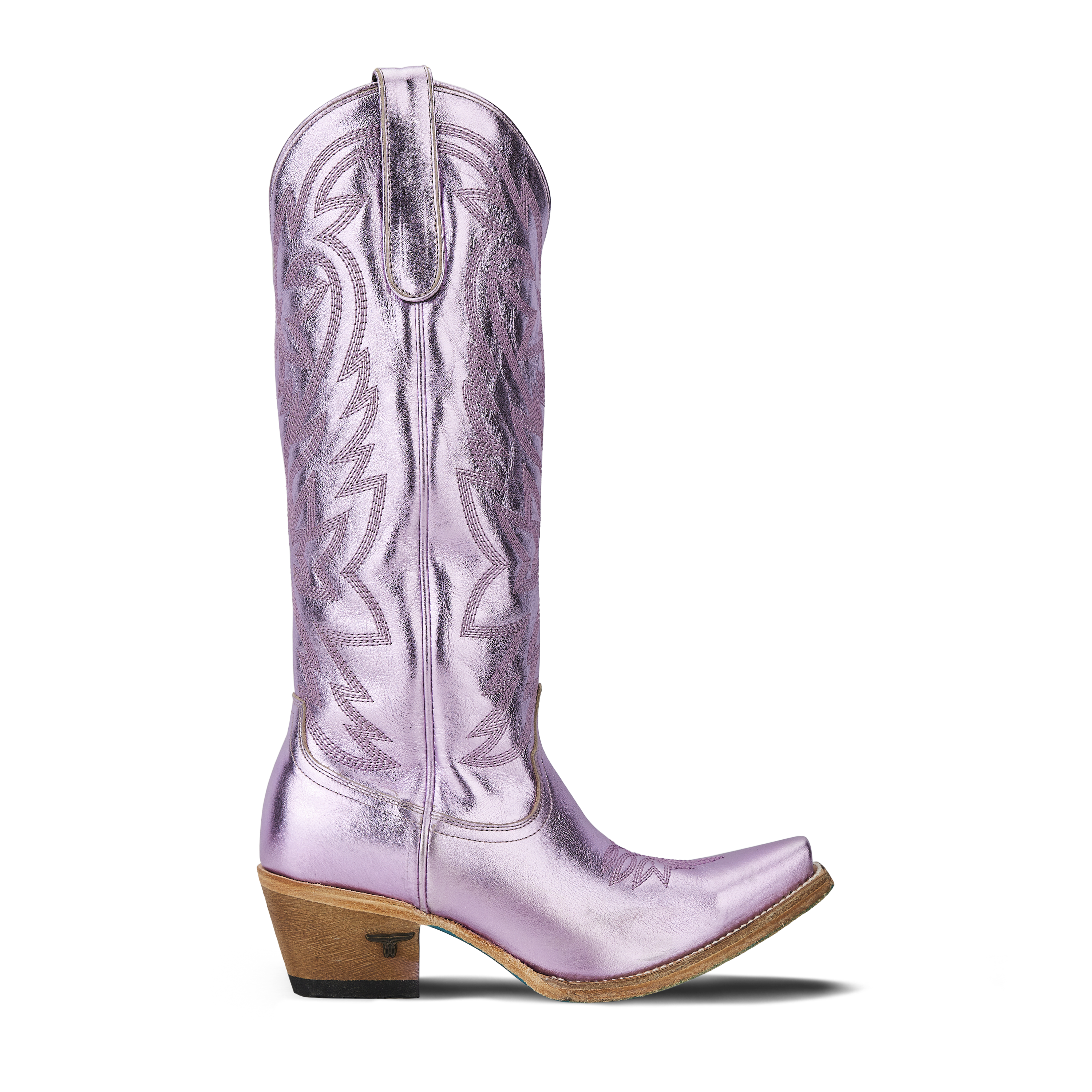 Lane Smokeshow Boot - Lavender Metallic