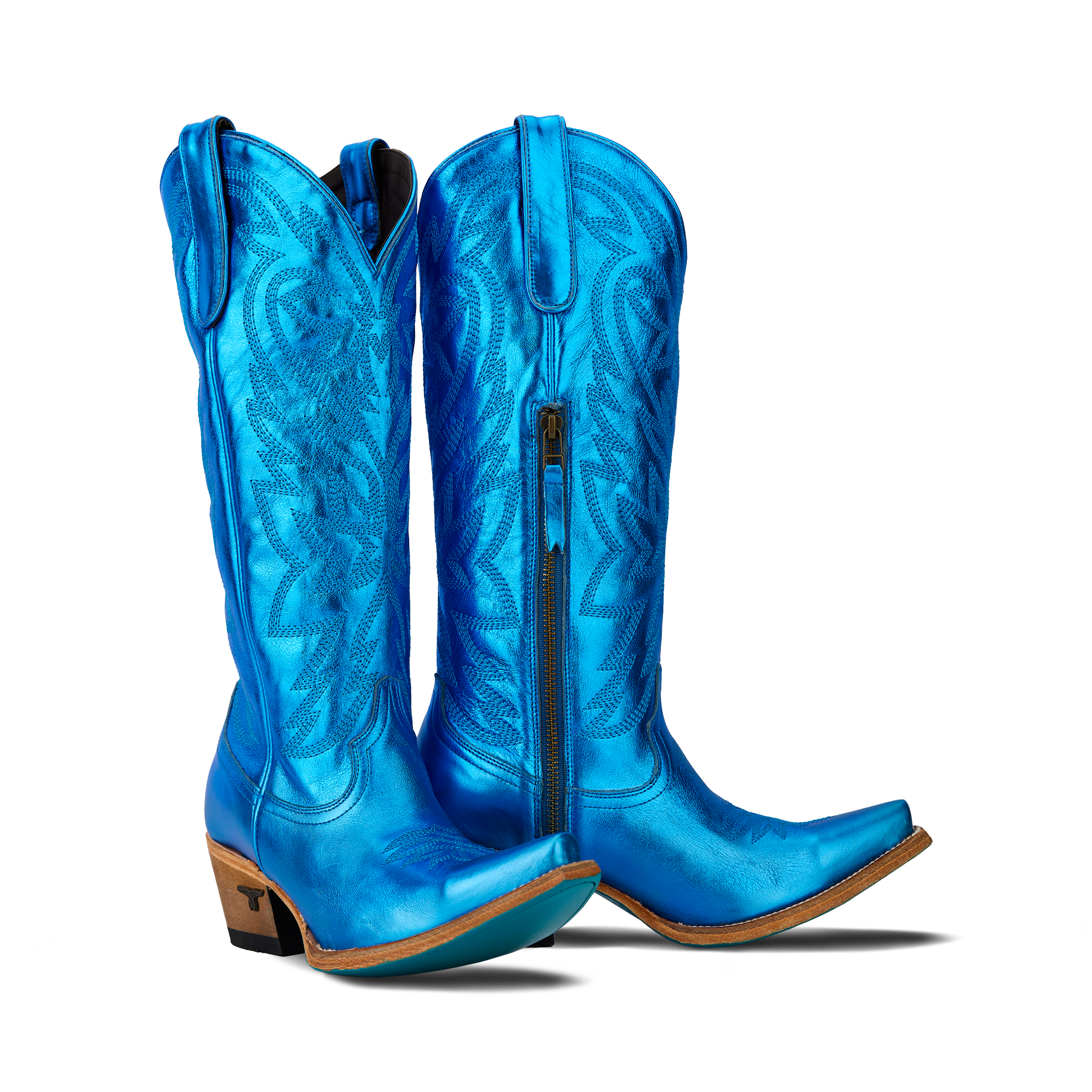Lane Smokeshow Boot - Cobalt Metallic