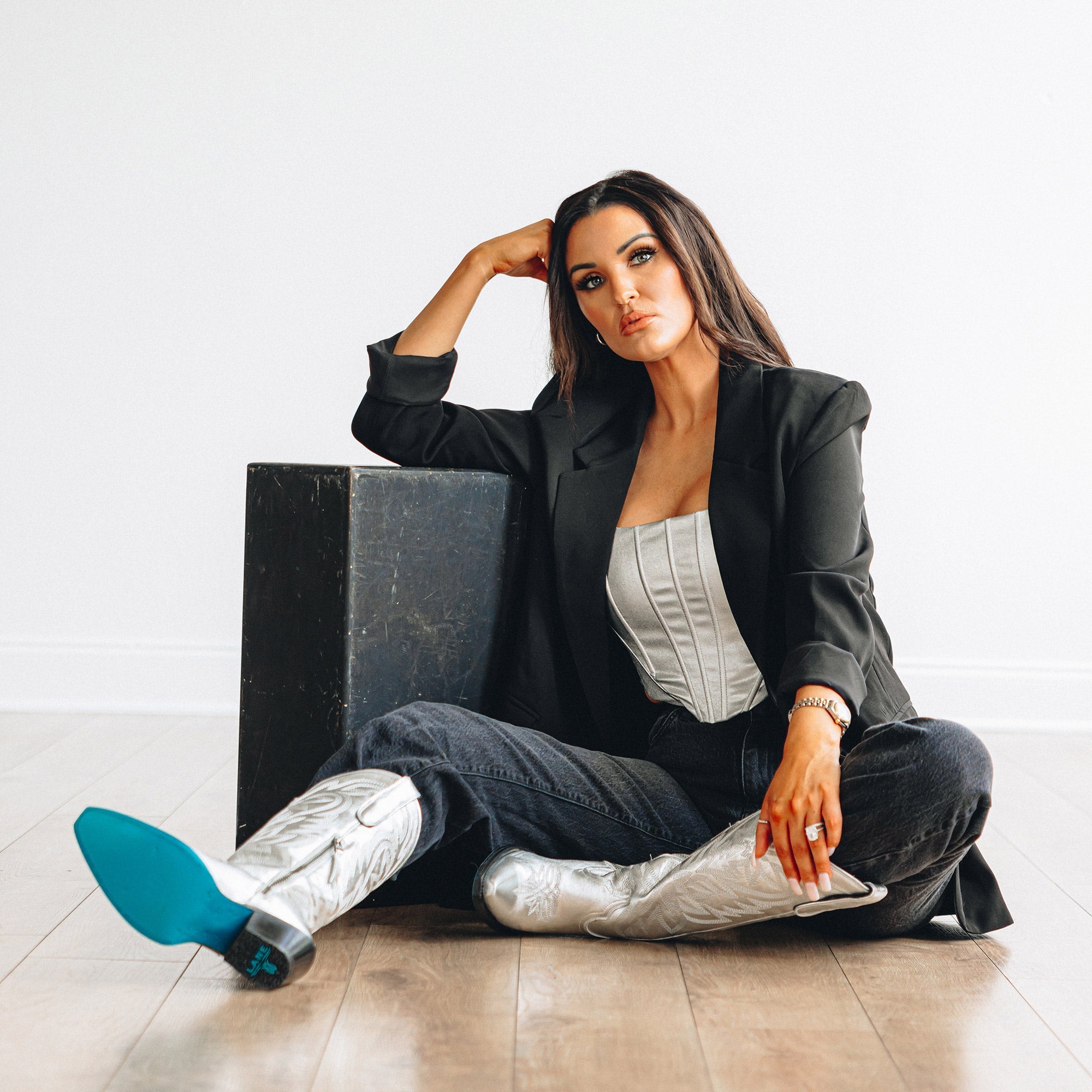 Lane Smokeshow Boot - Silver Trail