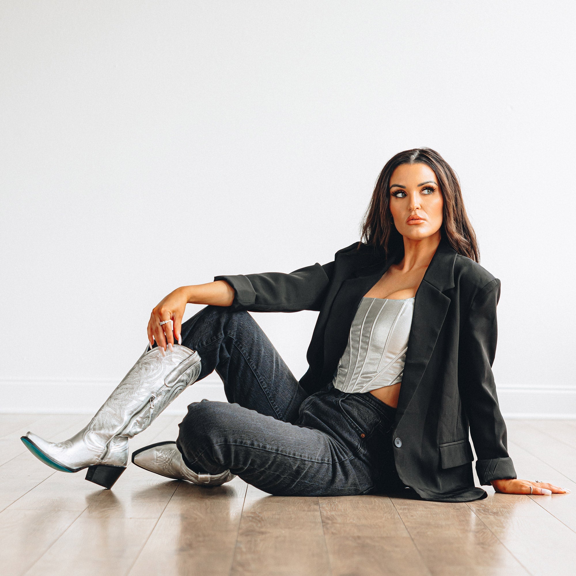 Lane Smokeshow Boot - Silver Trail