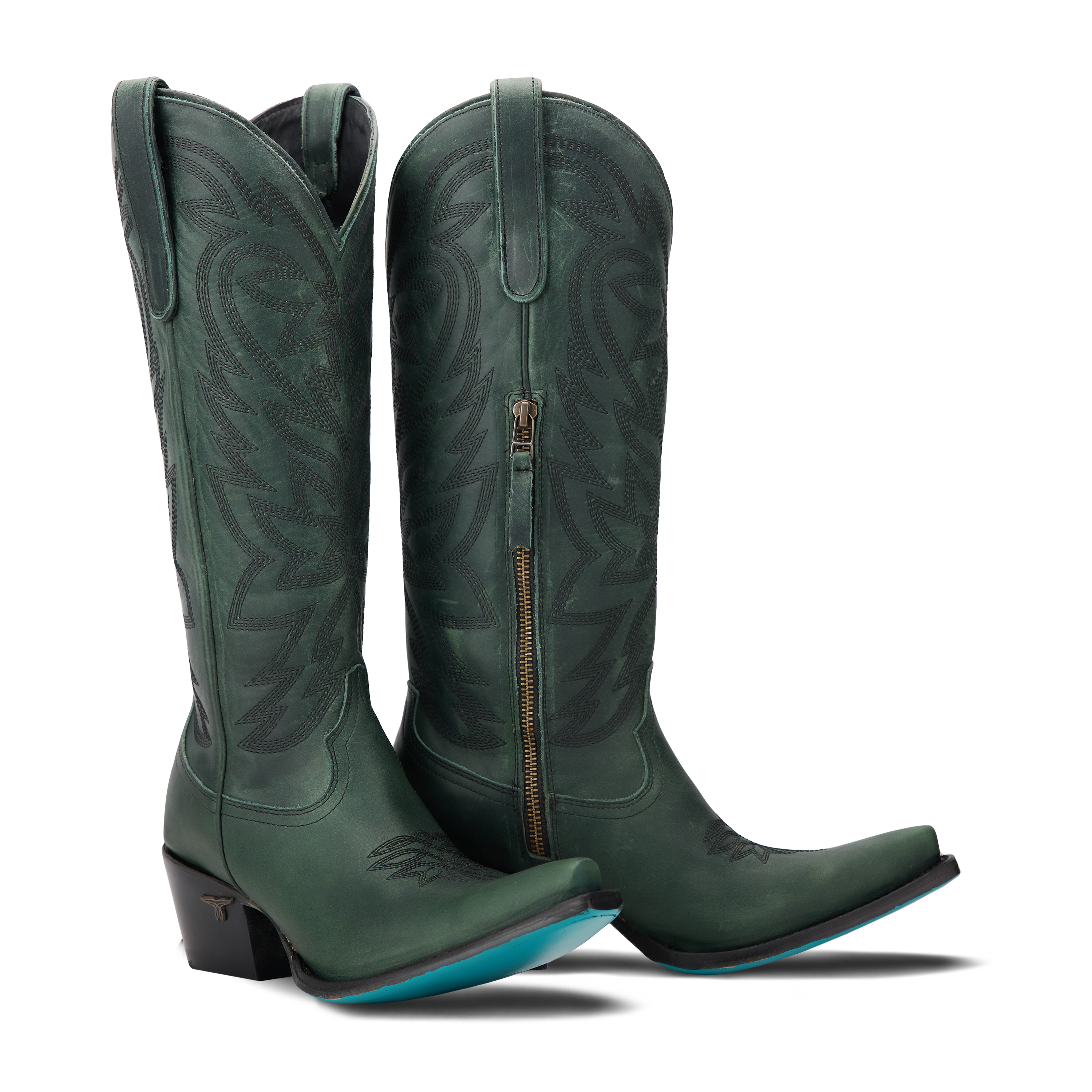 Lane Smokeshow Boot - Emerald Green