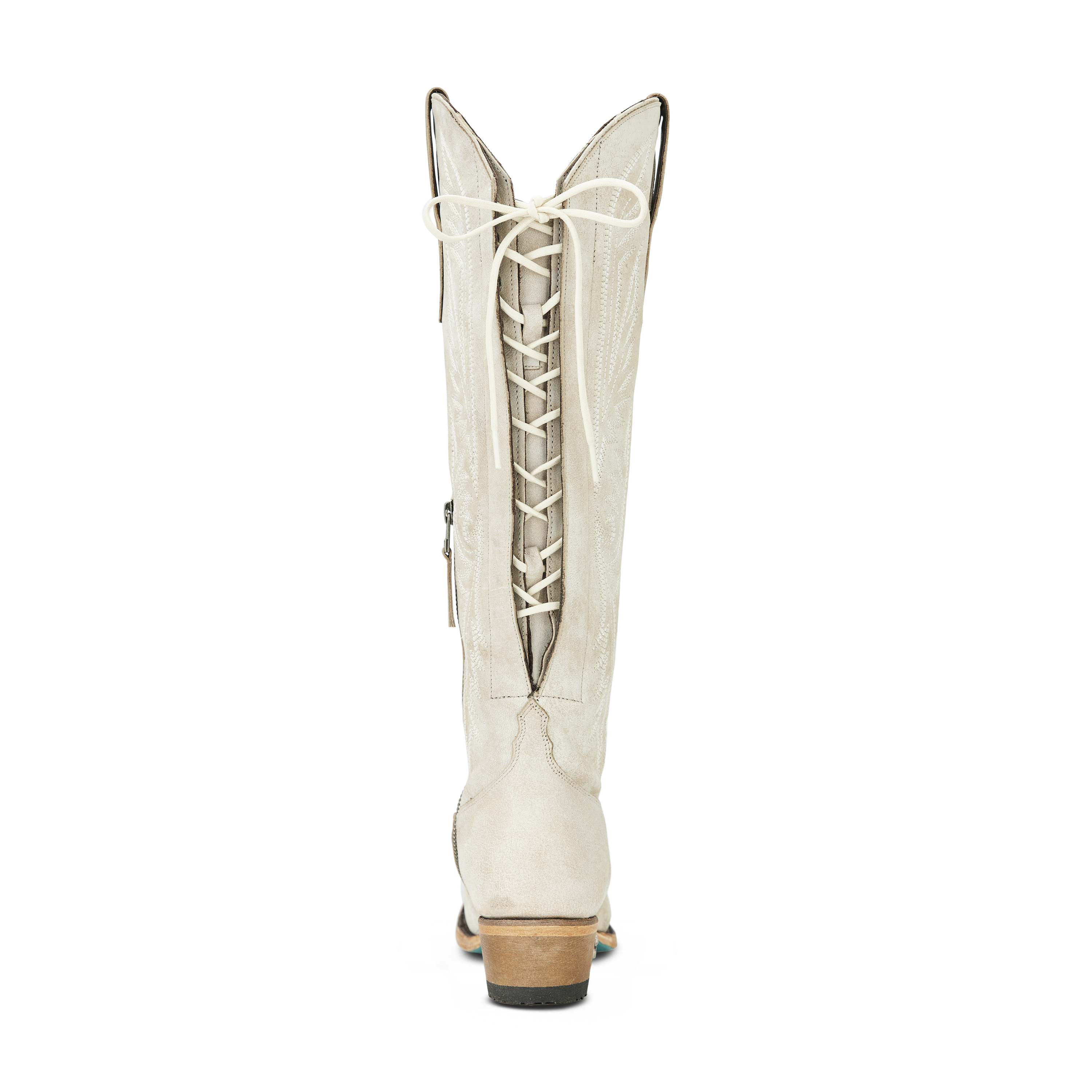 Lane Monica Knee High Corset - Ceramic Crackle