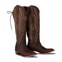 Lane Monica Knee High Corset - Cognac
