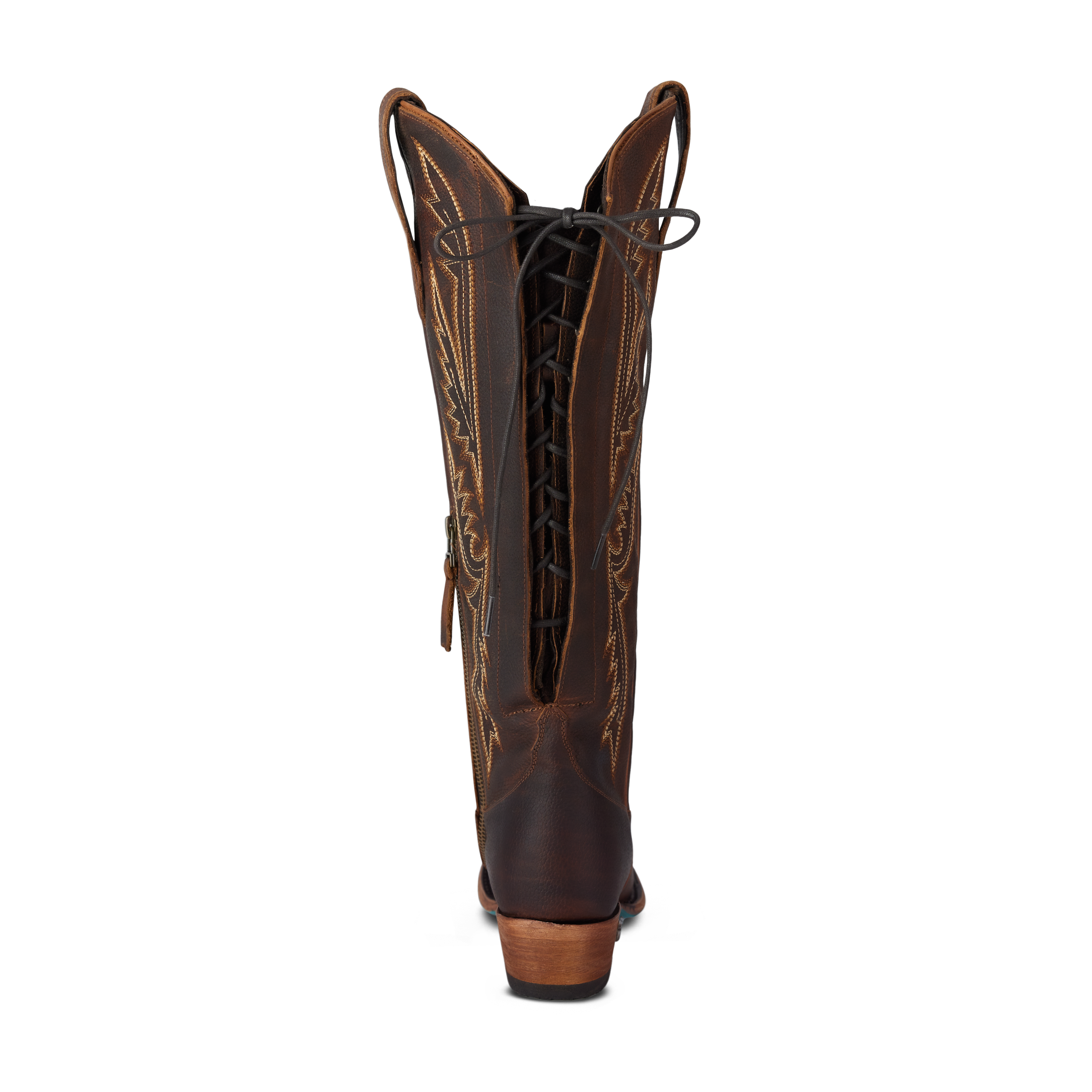 Lane Monica Knee High Corset - Cognac