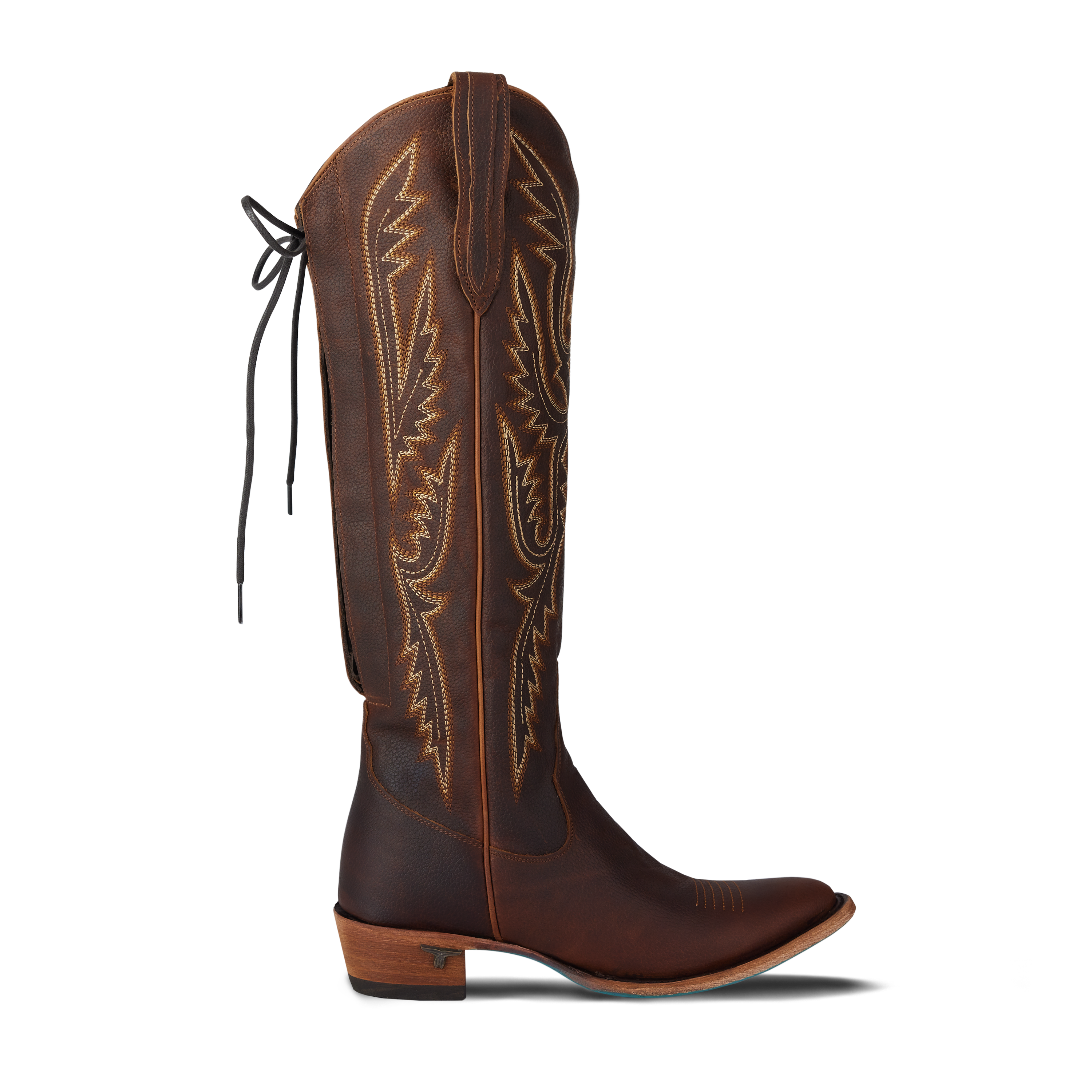 Lane Monica Knee High Corset - Cognac