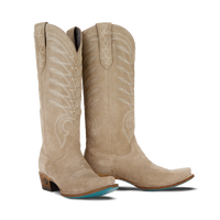 Lane Squash Blossom Boot - Latte Suede