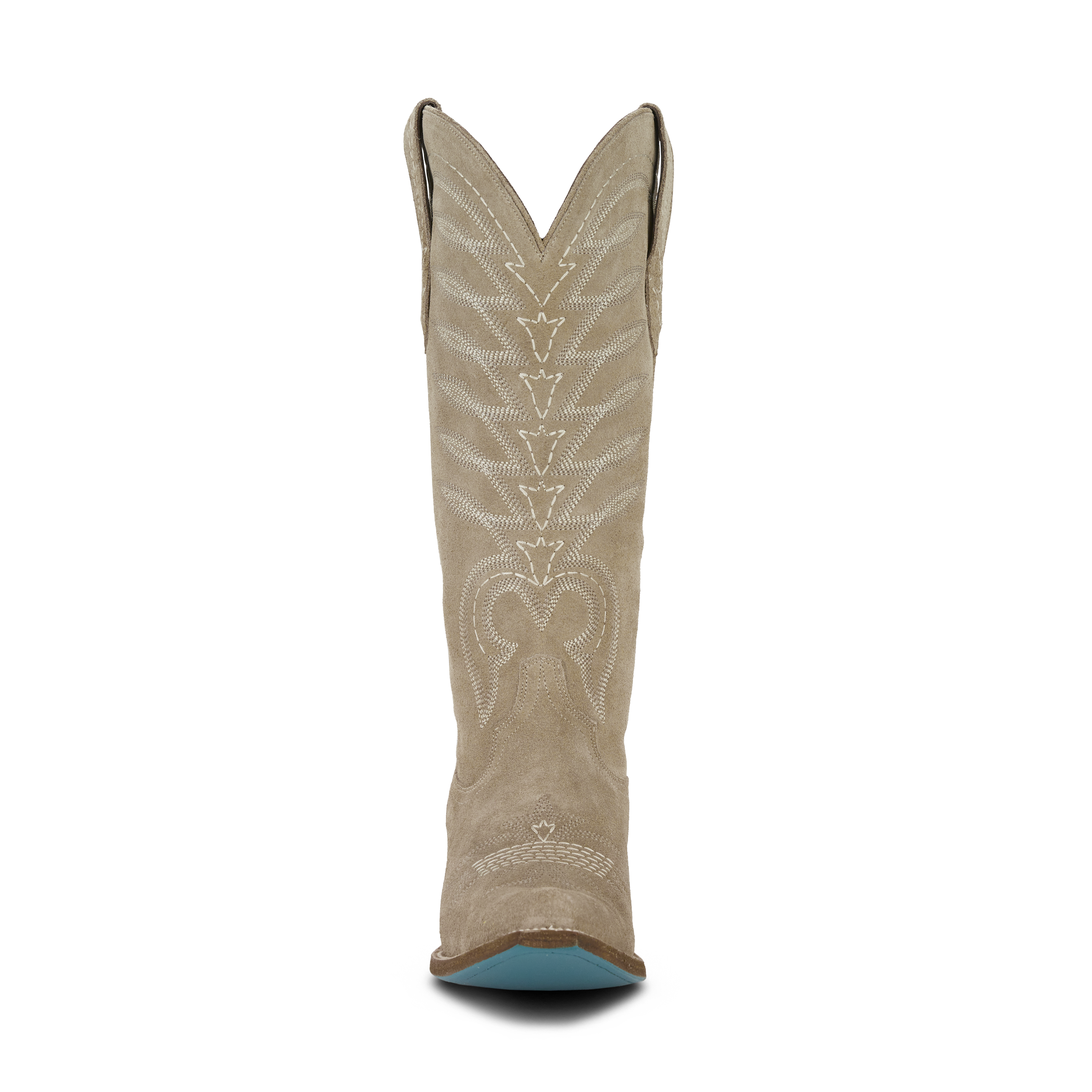 Lane Squash Blossom Boot - Latte Suede