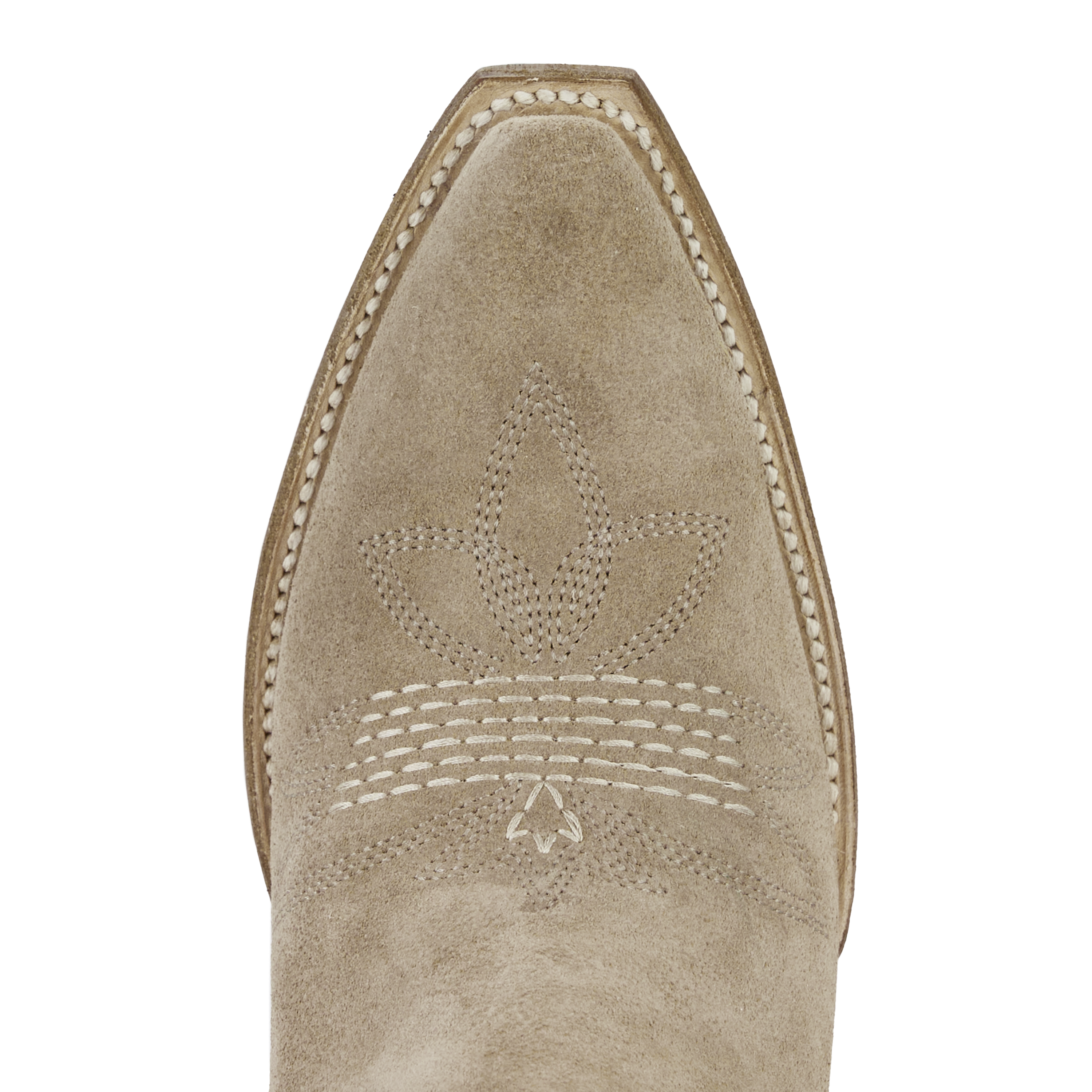 Lane Squash Blossom Boot - Latte Suede