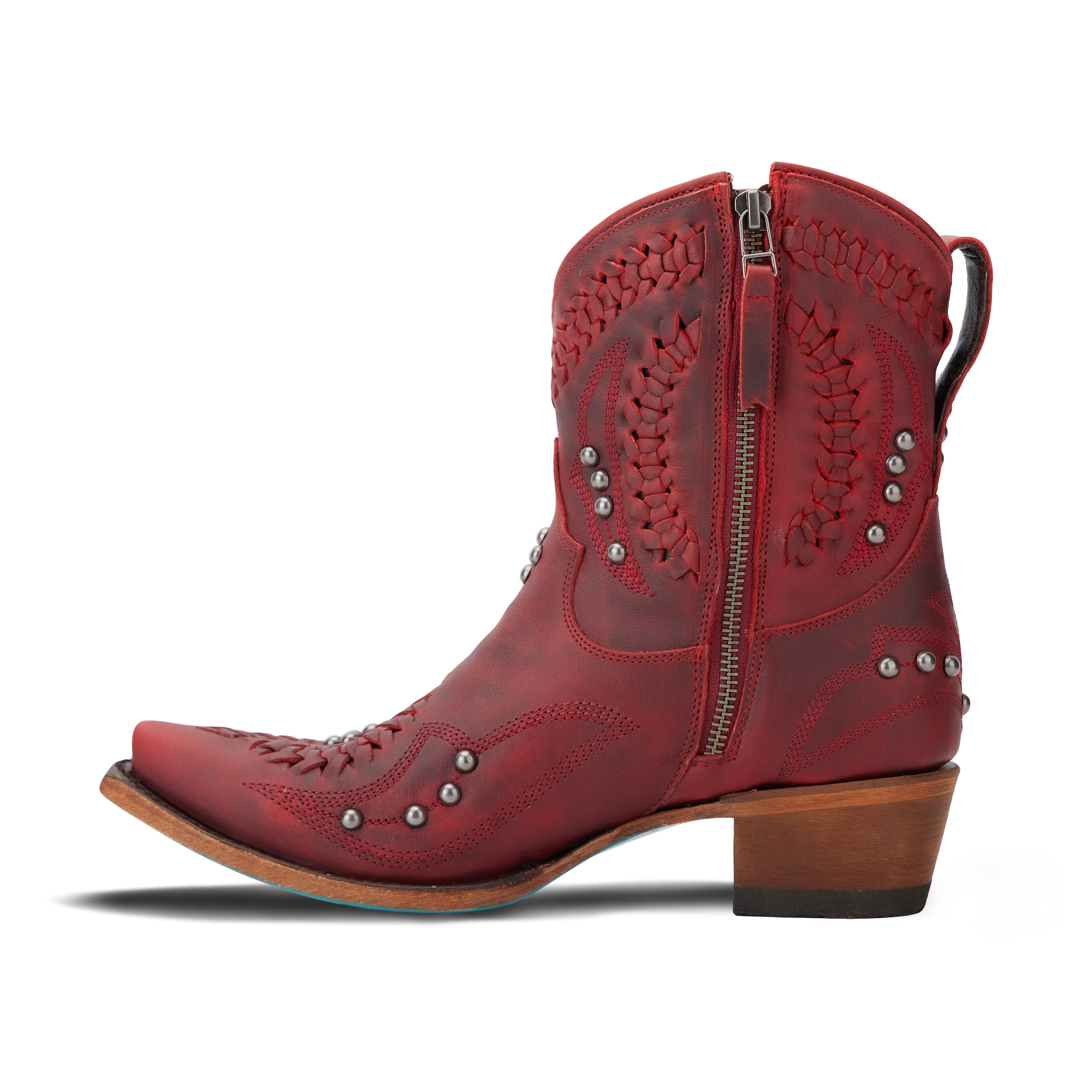 Lane Cossette Bootie - Smoldering Ruby