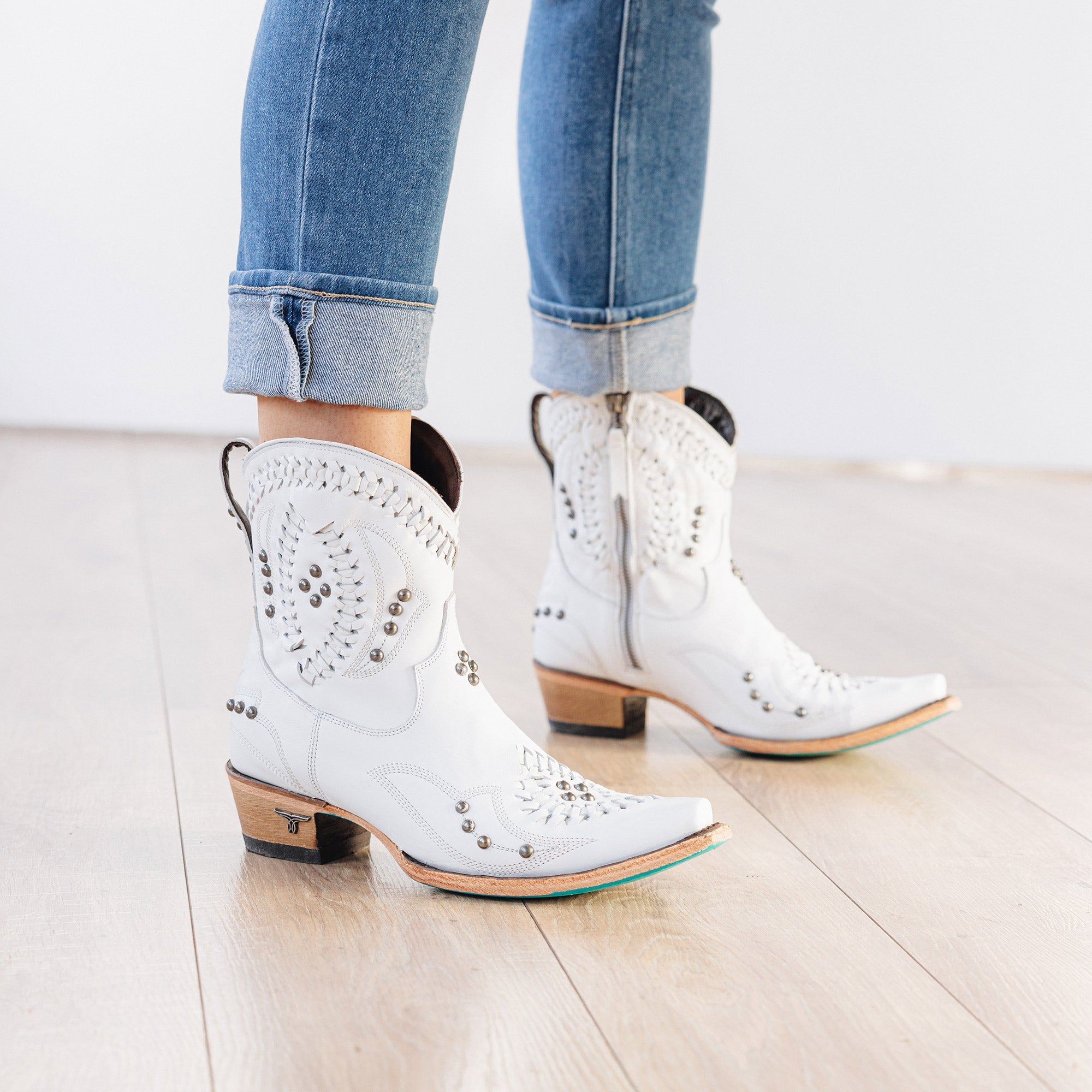 Lane Cossette Bootie - Matte White