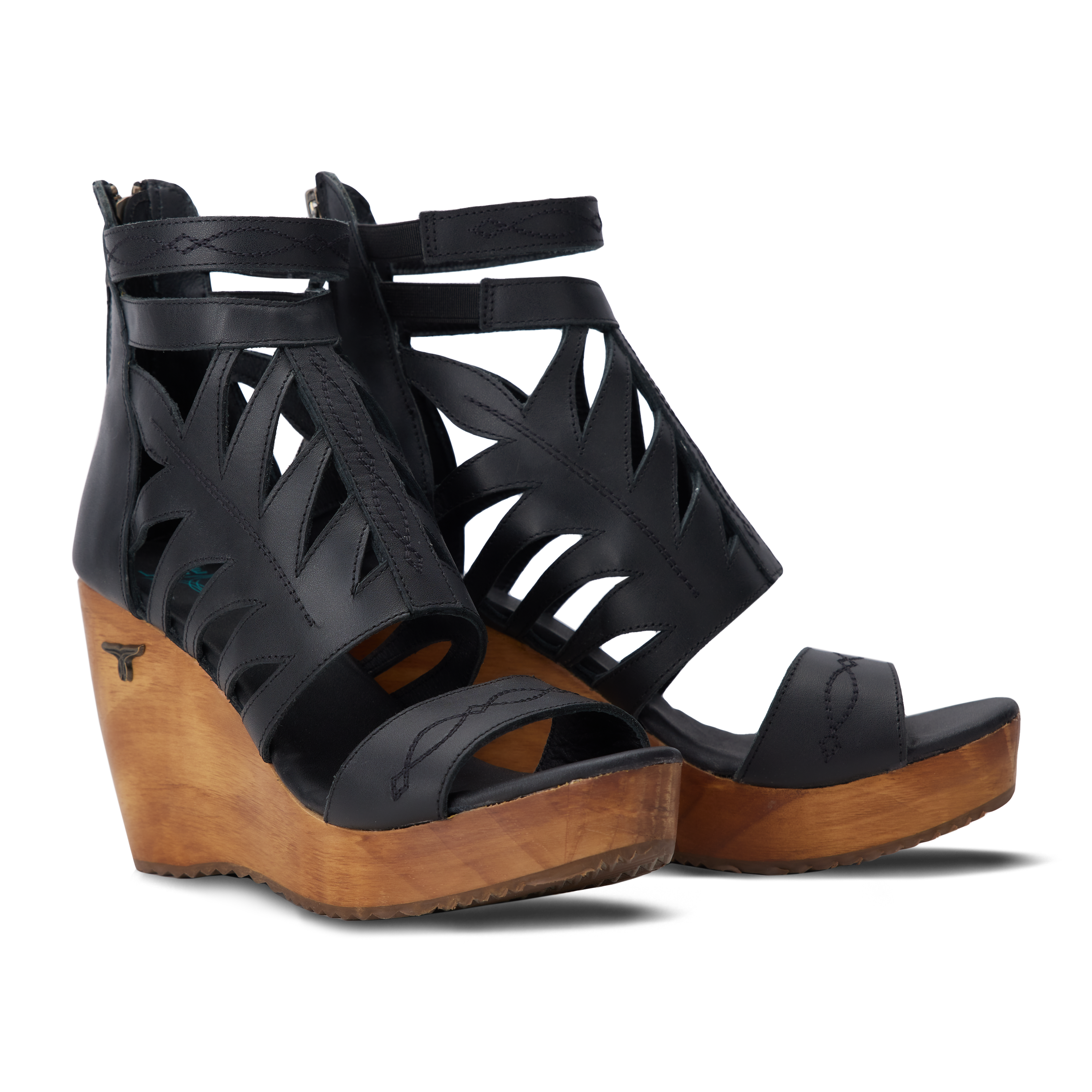 Lane Becca Wedge - Jet Black
