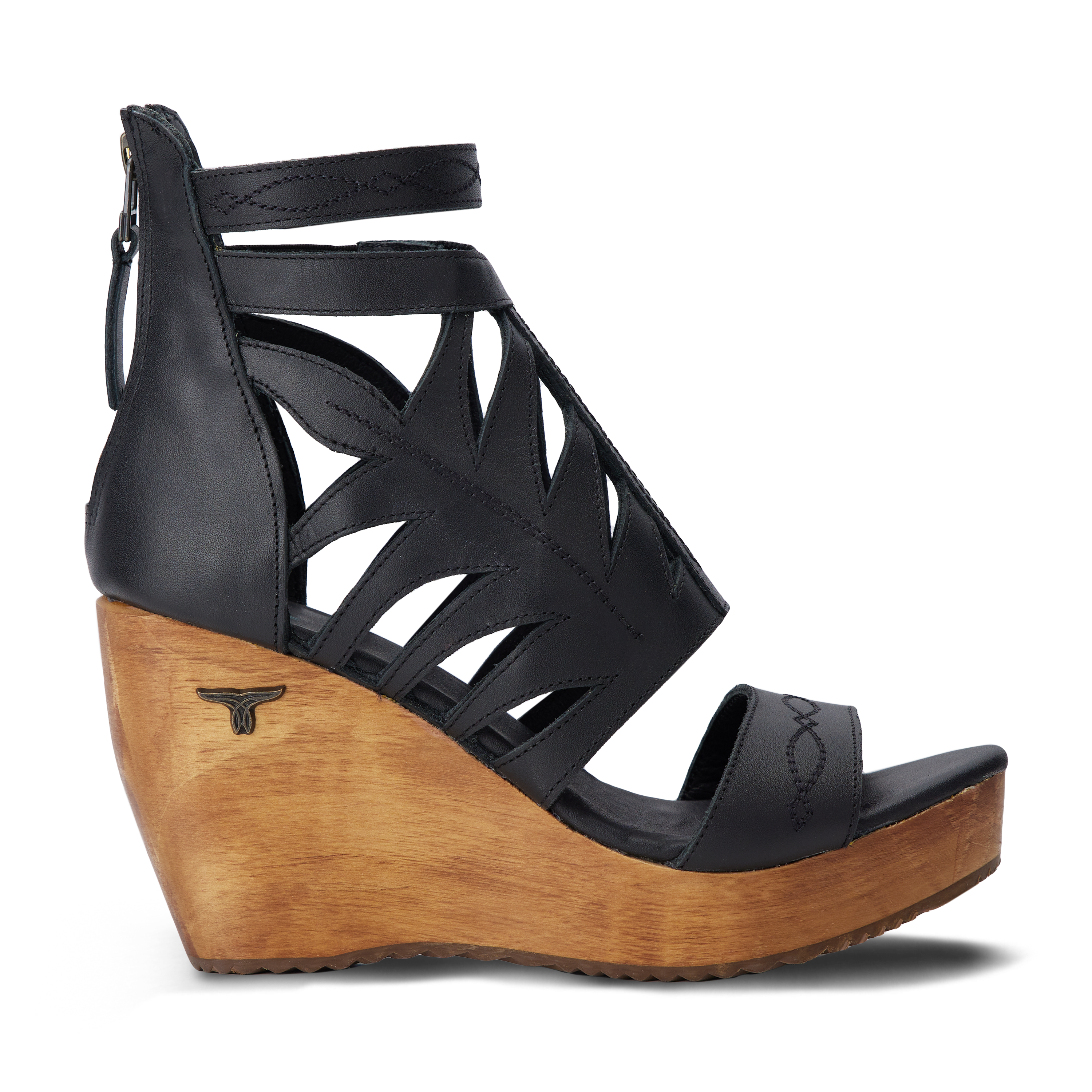 Lane Becca Wedge - Jet Black