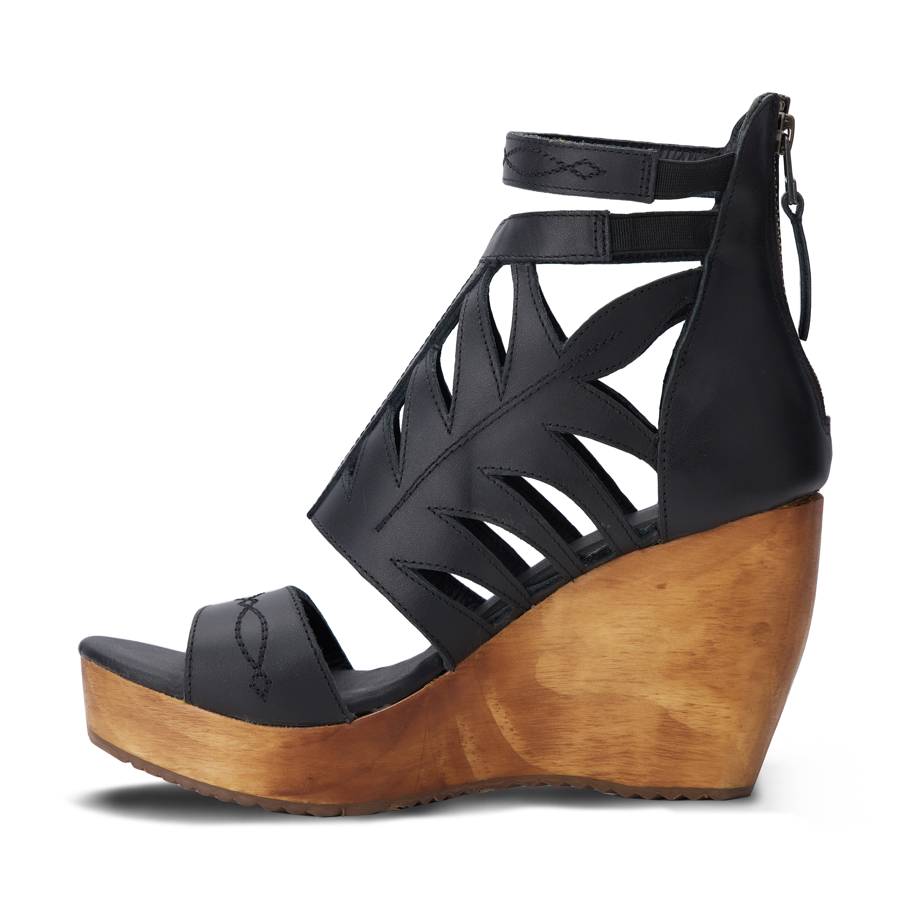 Lane Becca Wedge - Jet Black