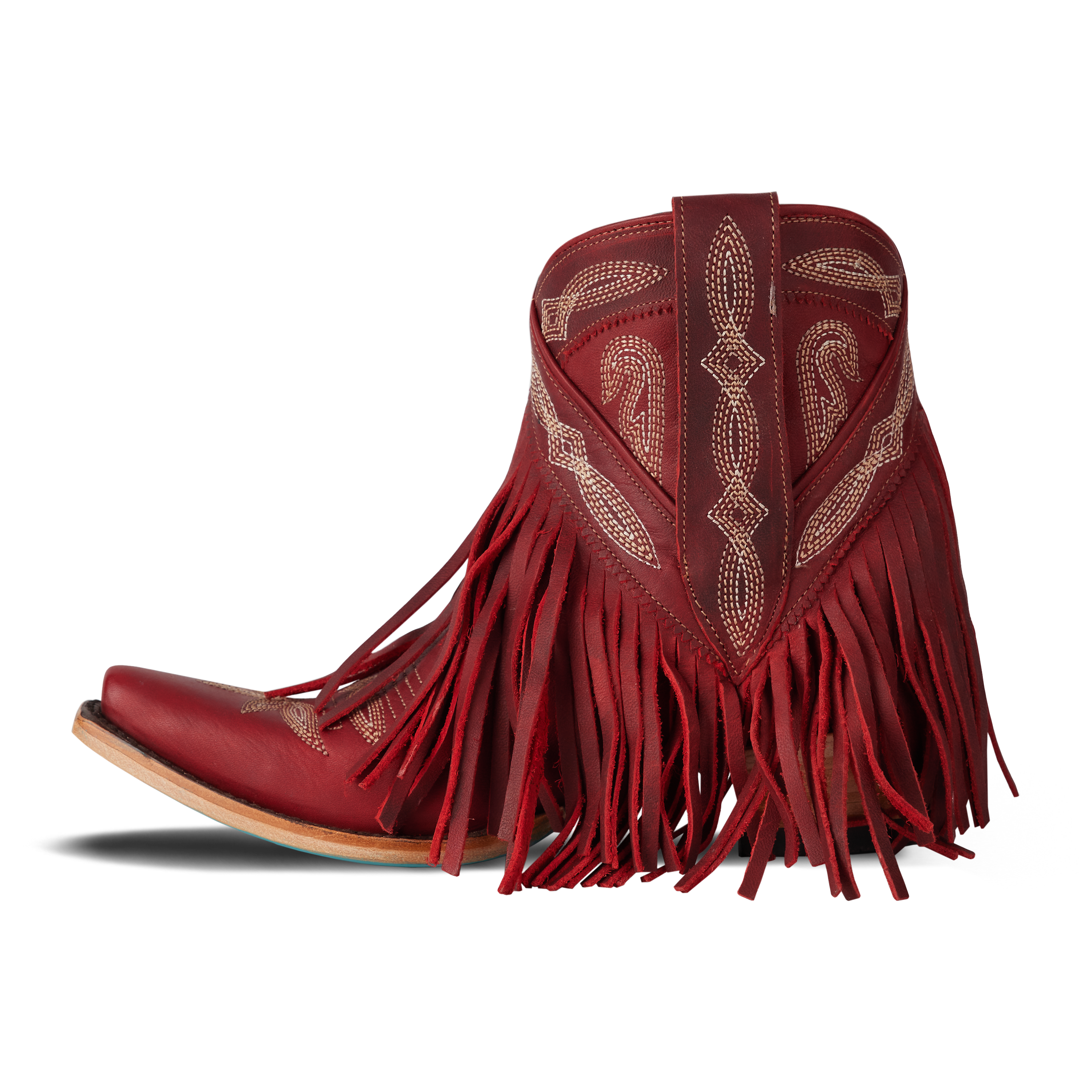 Lane Senita Falls Bootie - Smoldering Ruby