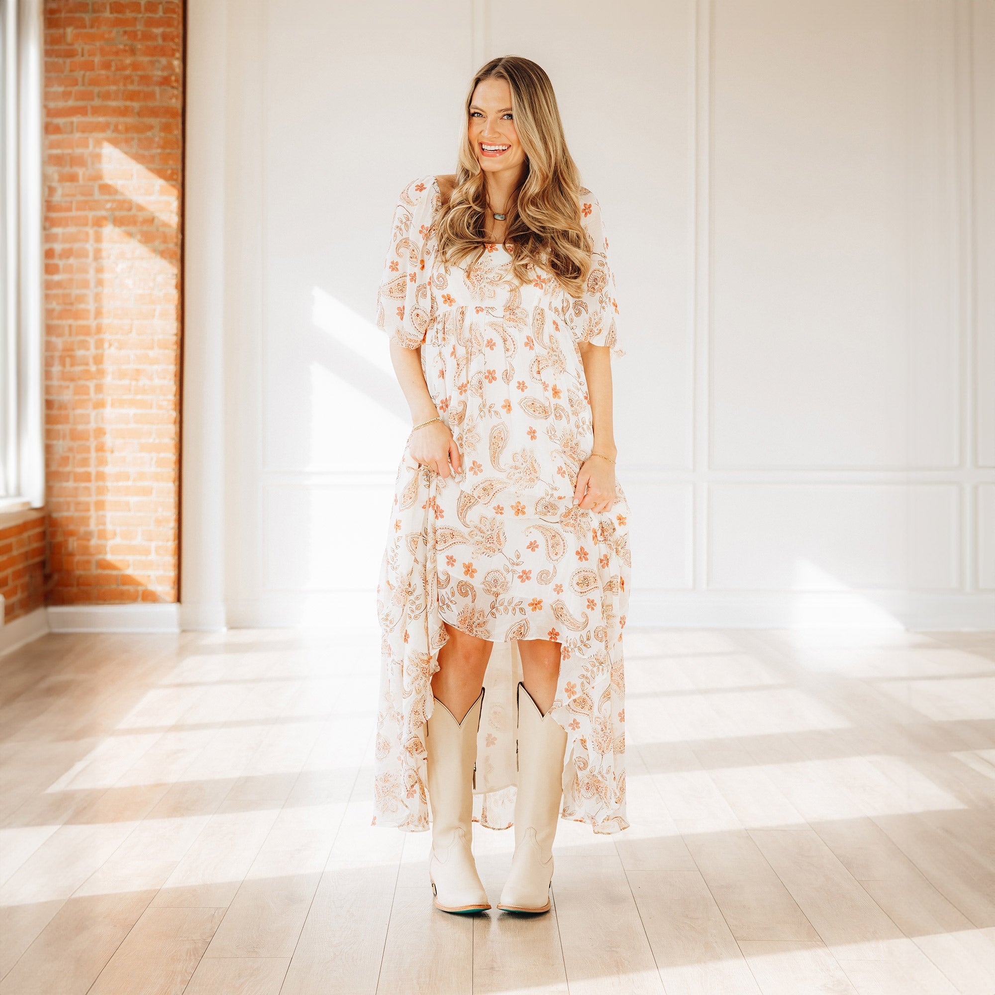 Lane Plain Jane Boot - Pale Ivory