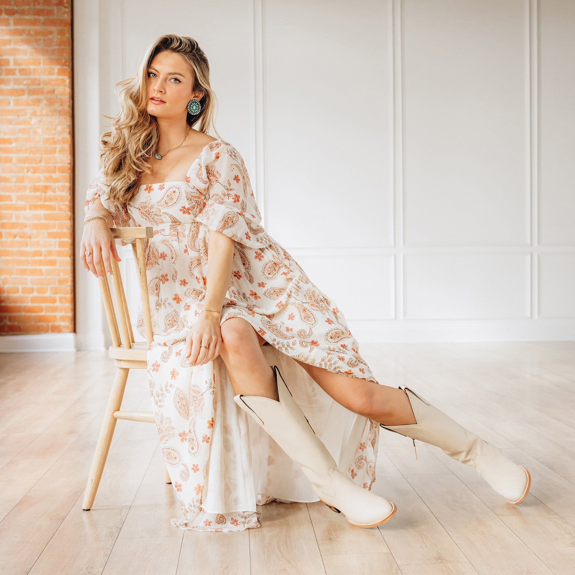 Lane Plain Jane Boot - Pale Ivory