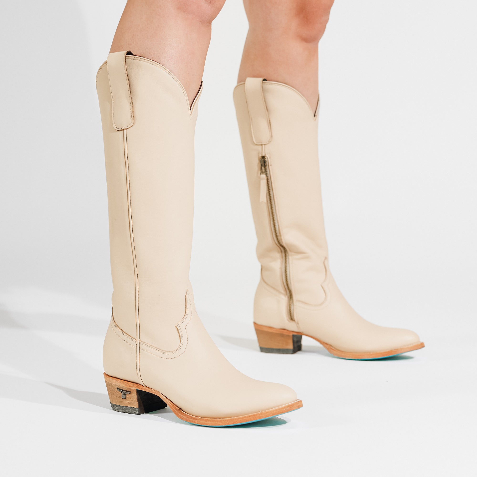 Lane Plain Jane Boot - Pale Ivory