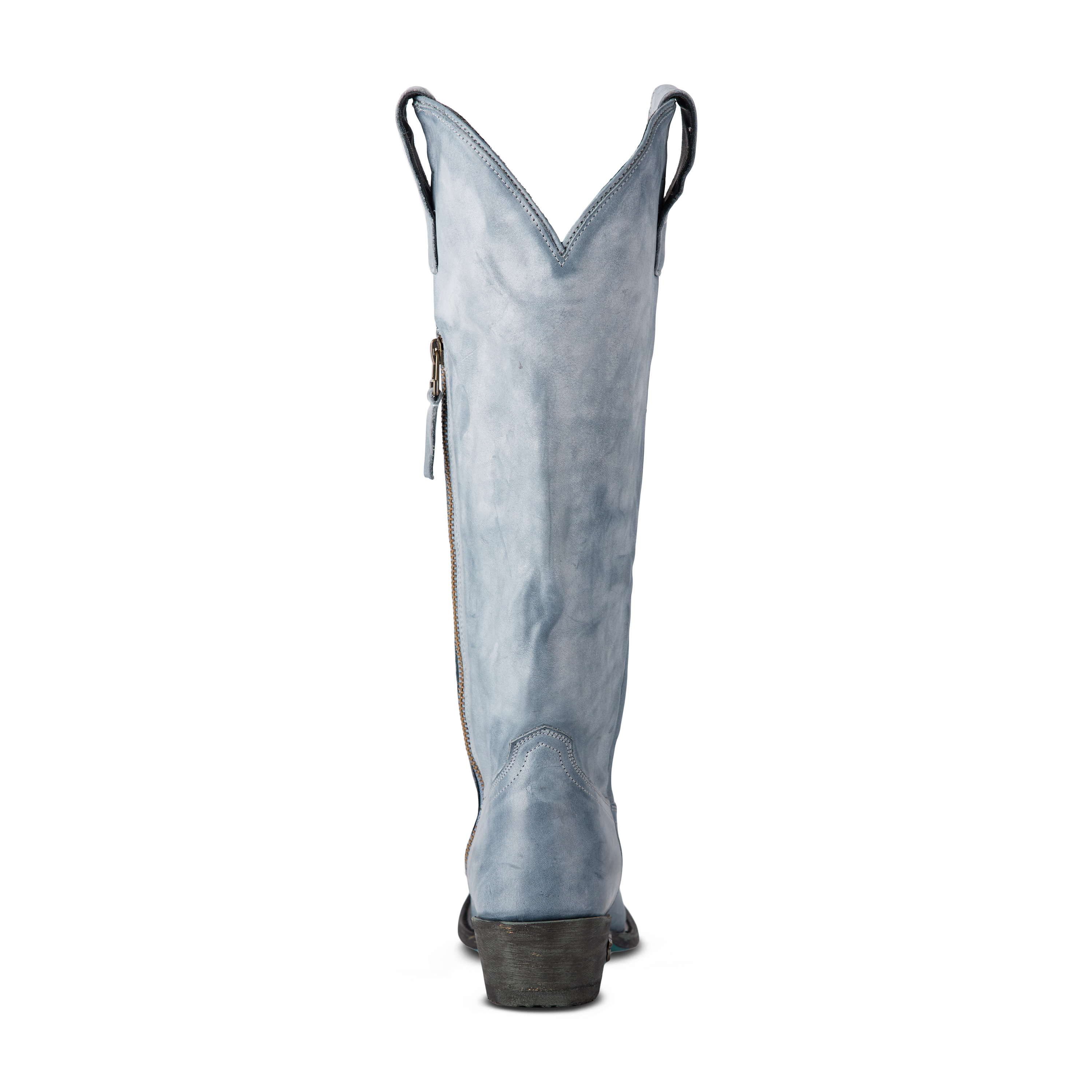 Lane Plain Jane Boot - Washed Denim