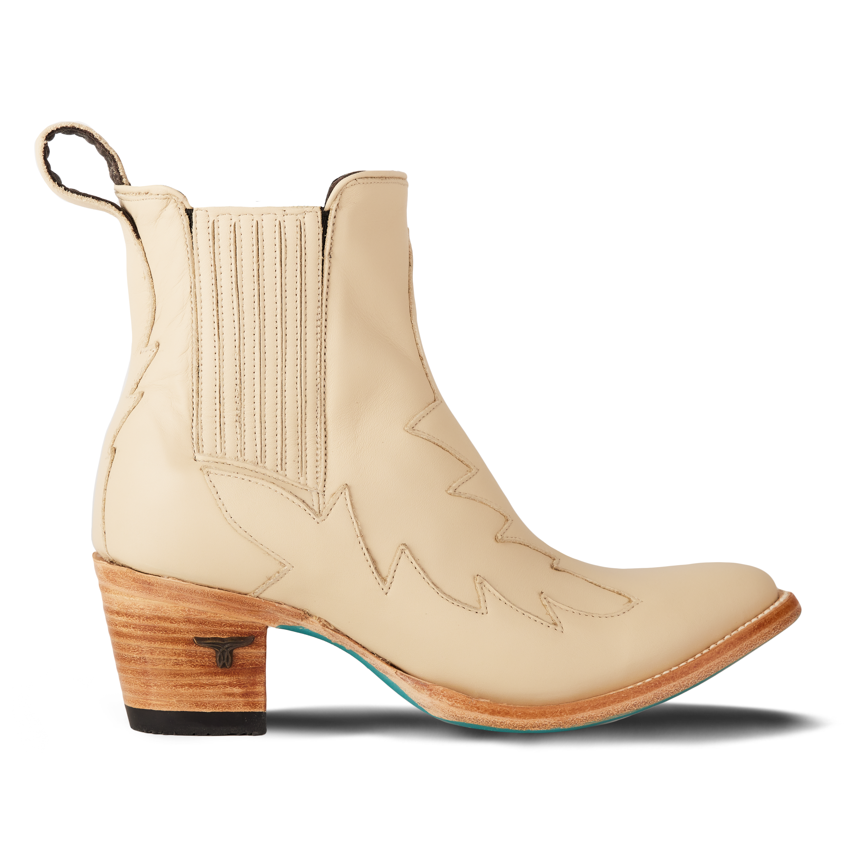 Lane Western Chelsea Bootie - Pale Ivory