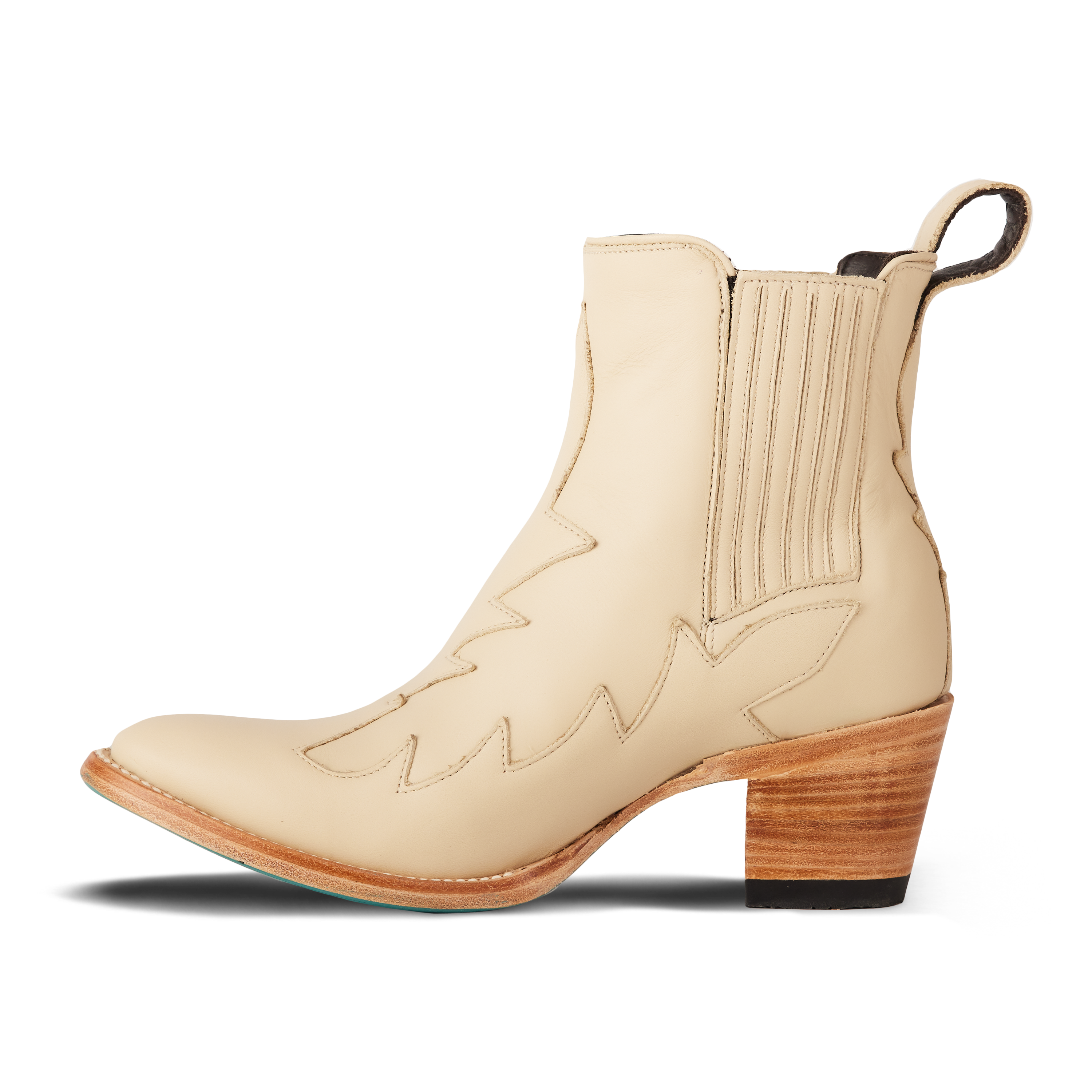 Lane Western Chelsea Bootie - Pale Ivory