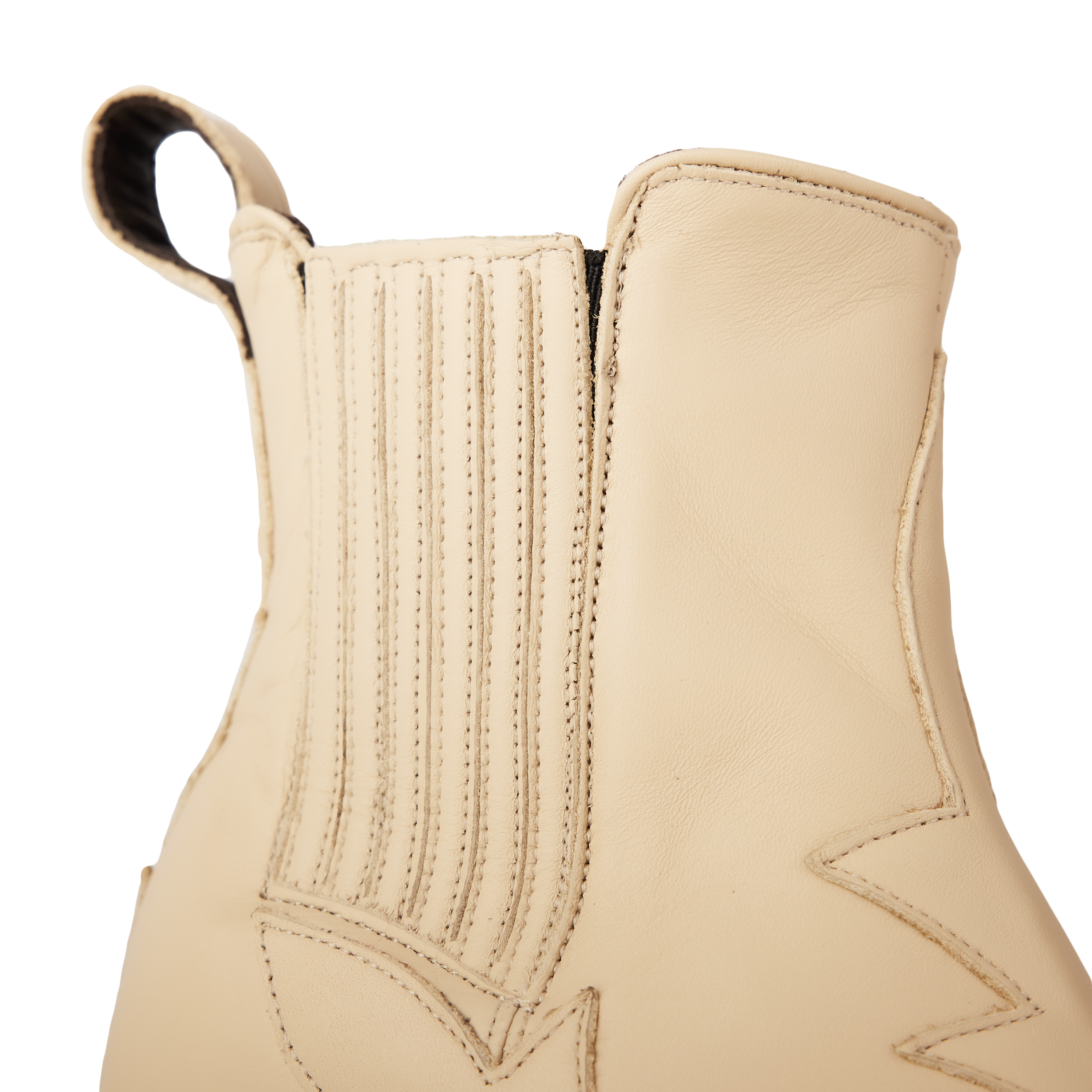 Lane Western Chelsea Bootie - Pale Ivory