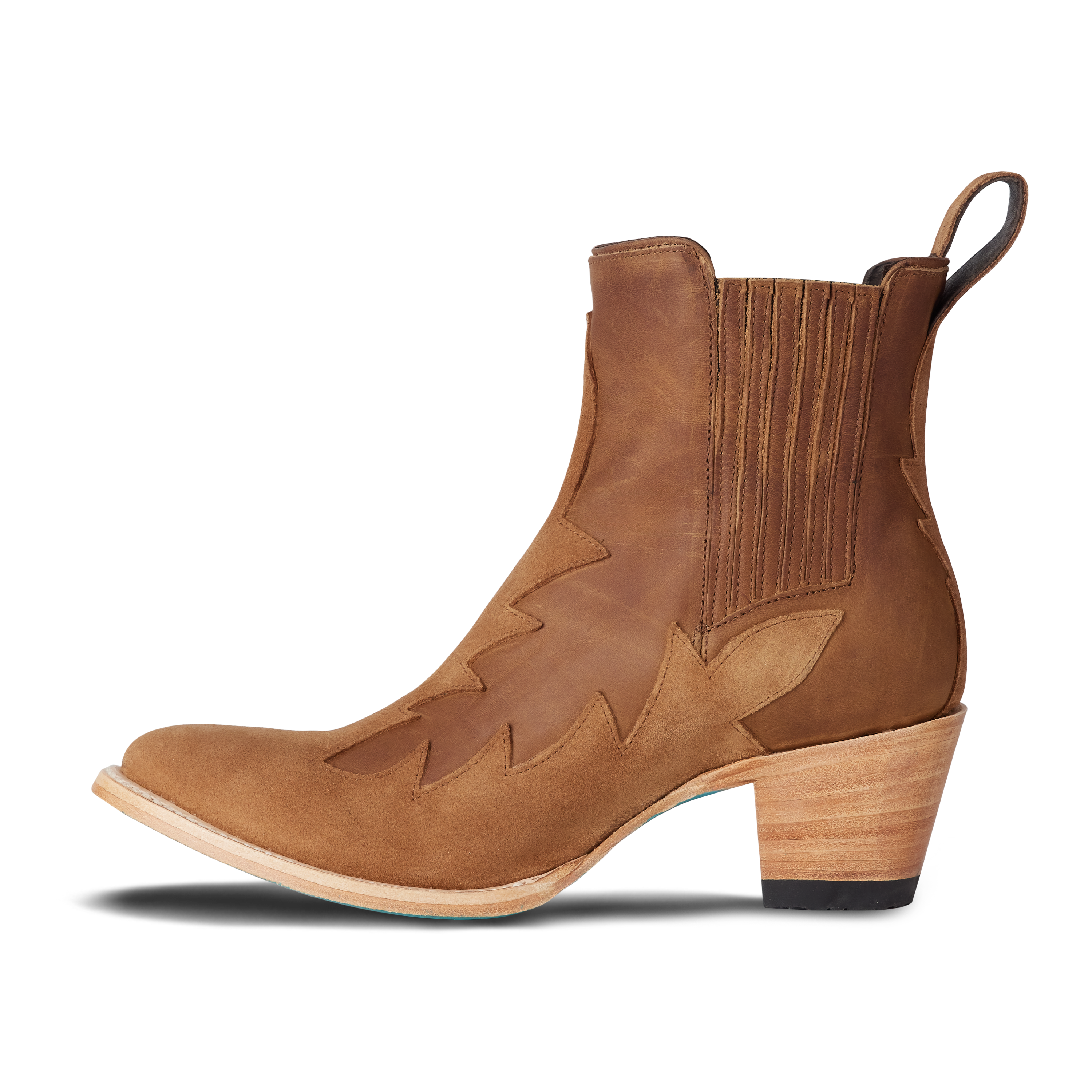 Lane Western Chelsea Bootie - Toffee Suede