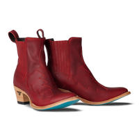 Lane Western Chelsea Bootie - Smoldering Ruby