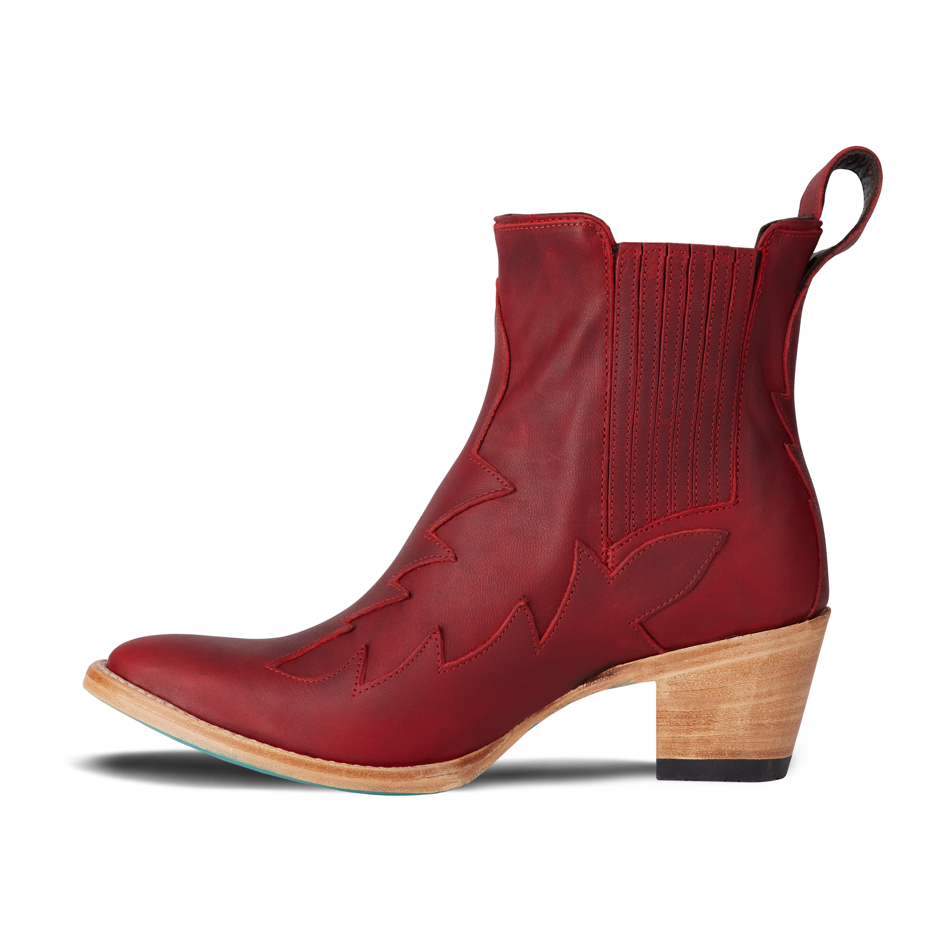 Lane Western Chelsea Bootie - Smoldering Ruby