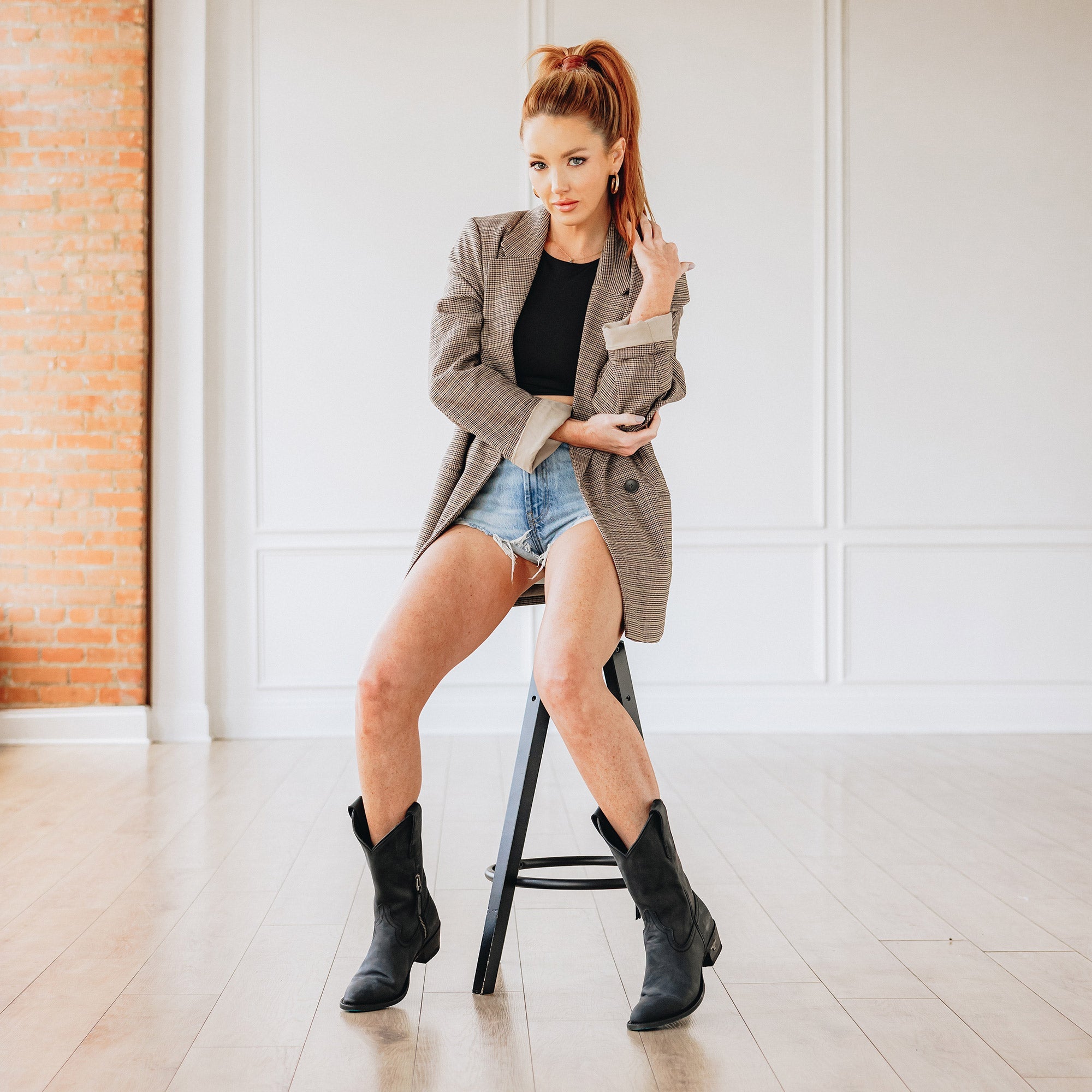 Lane Plain Jane Midi - Matte Black
